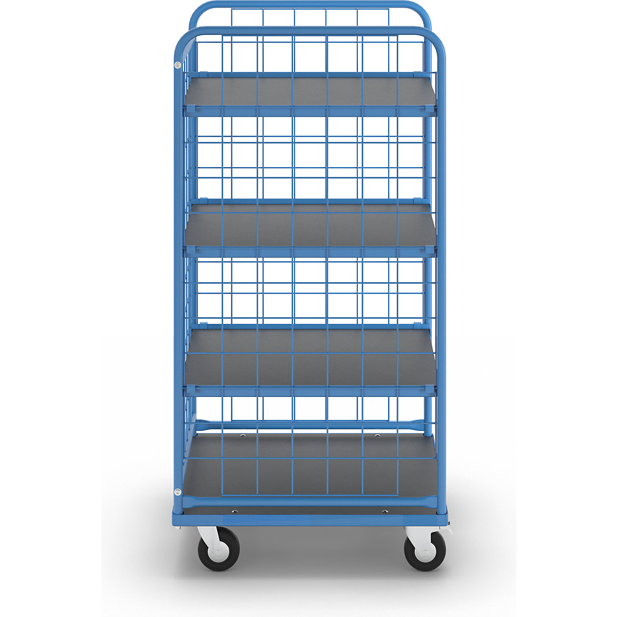 Cărucior etajat KOMPAKT – eurokraft pro (Imagine produs 5)-4