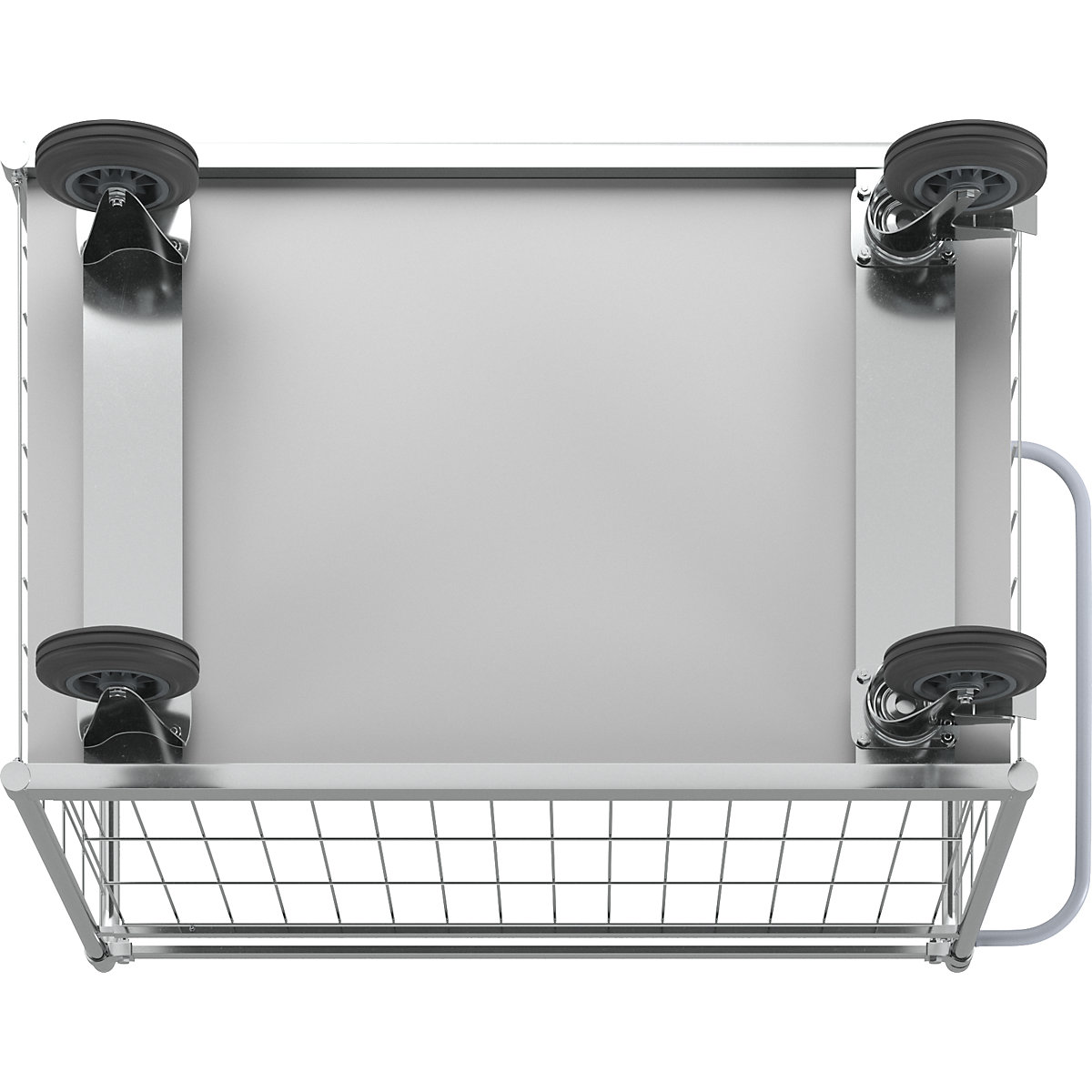 Cărucior zincat pentru pachete – Kongamek (Imagine produs 7)-6