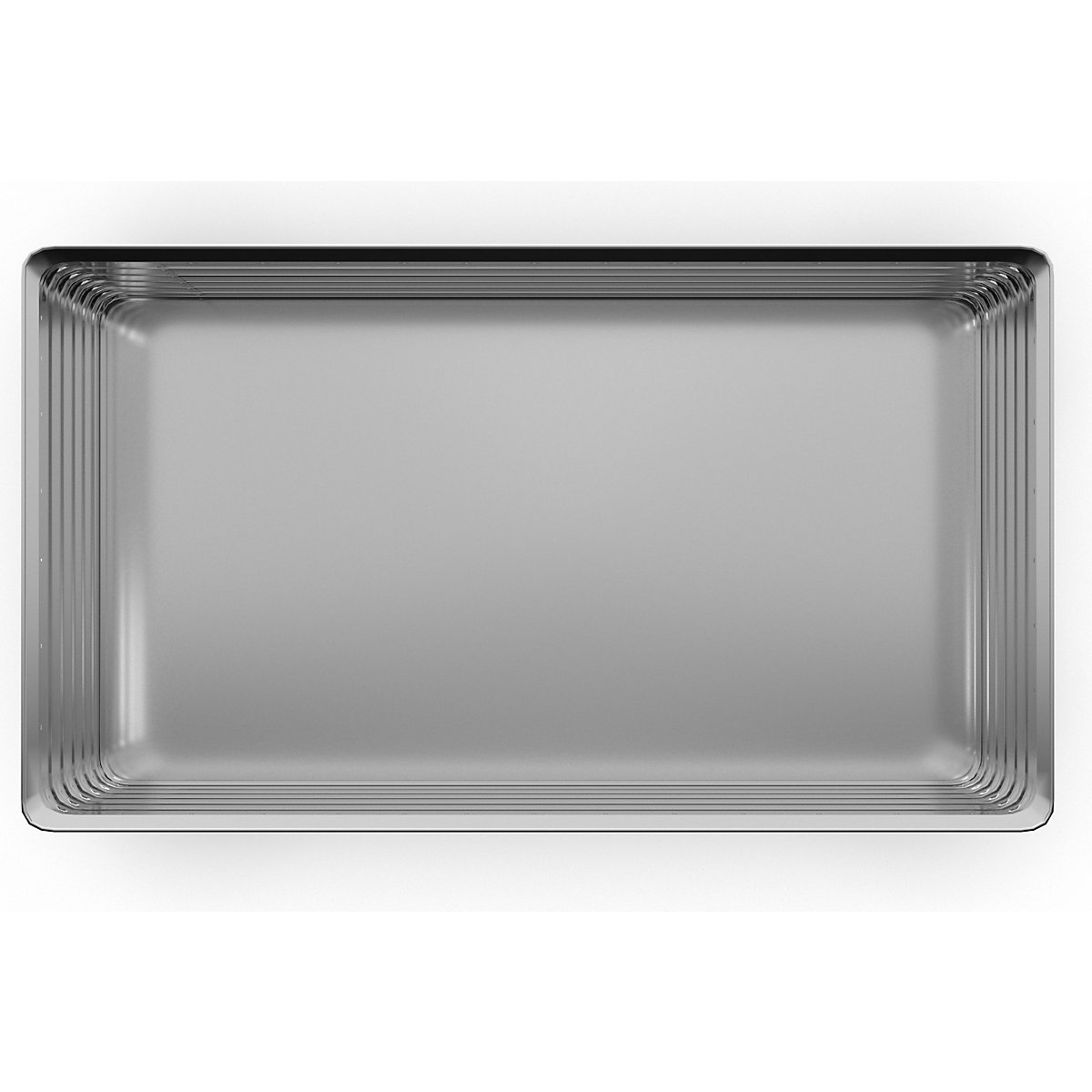 Cărucior tip container din aluminiu, pereți plini – Gmöhling (Imagine produs 6)-5