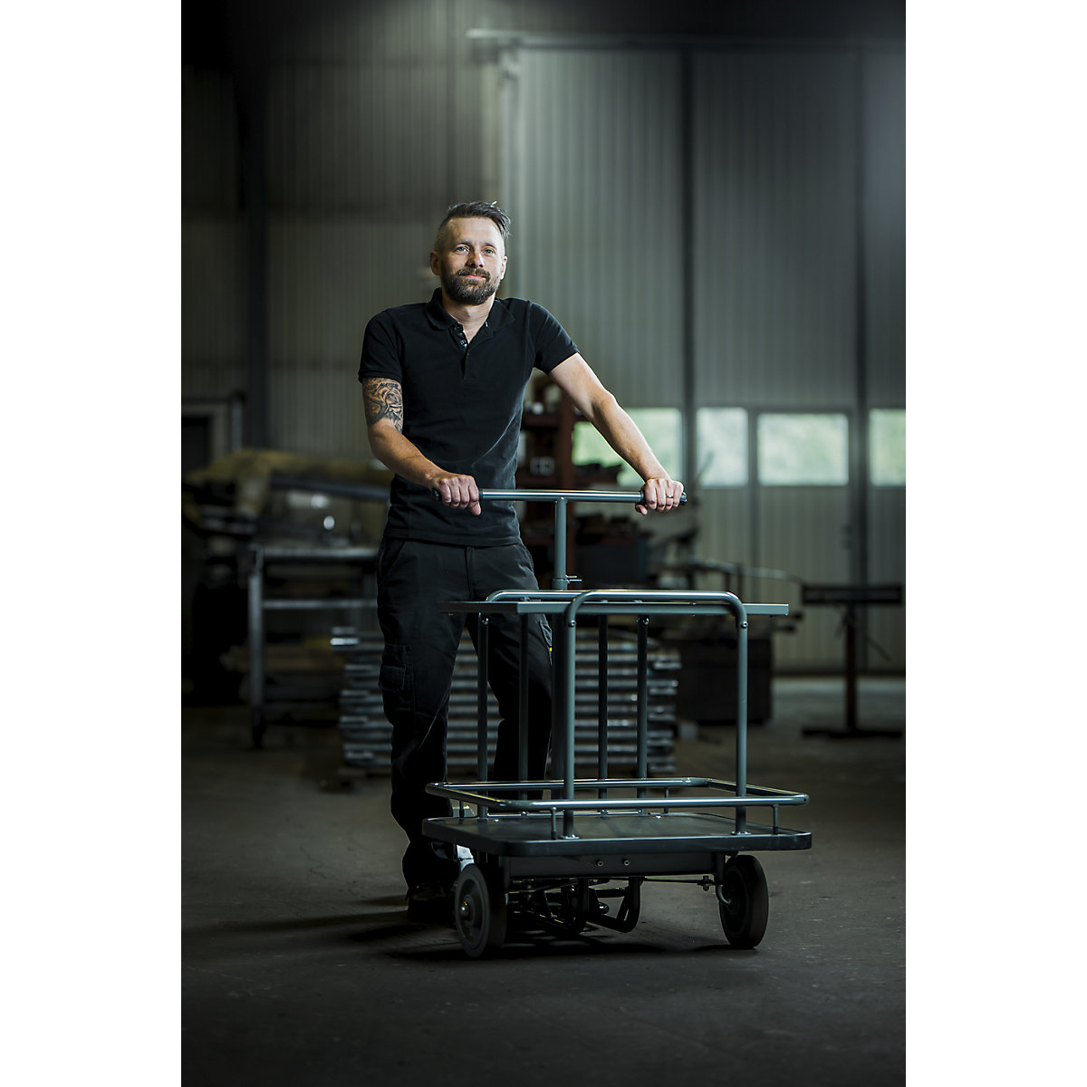 Trotinetă industrială SCOOTER – Kongamek (Imagine produs 3)-2