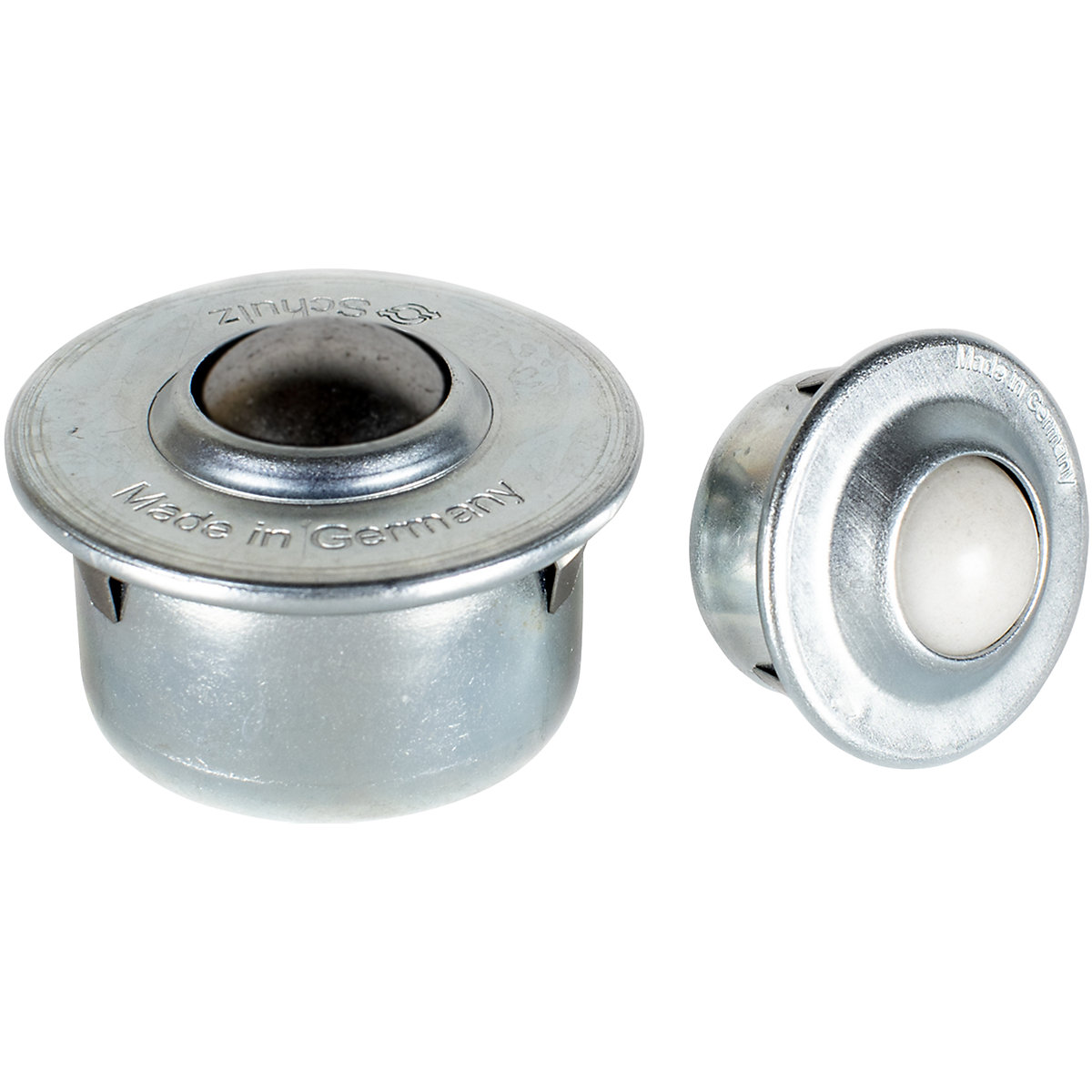 Guľková kladka s nákružkom a svorkou – Schulz Stanztechnik