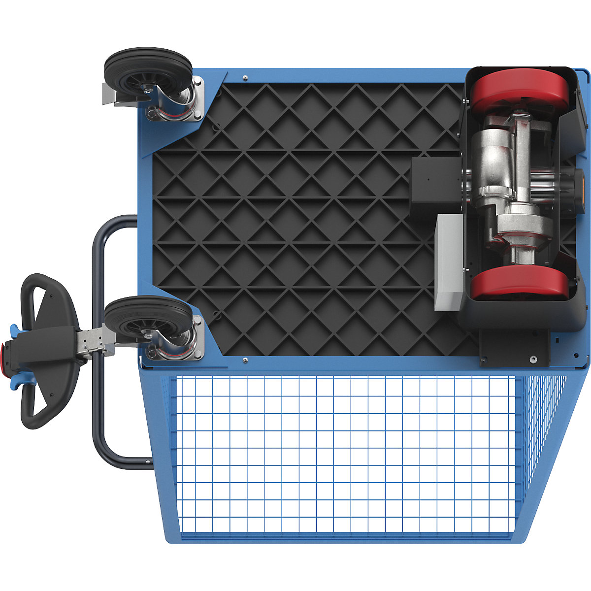 Etagewagen met elektrische aandrijving – eurokraft pro (Productafbeelding 9)-8