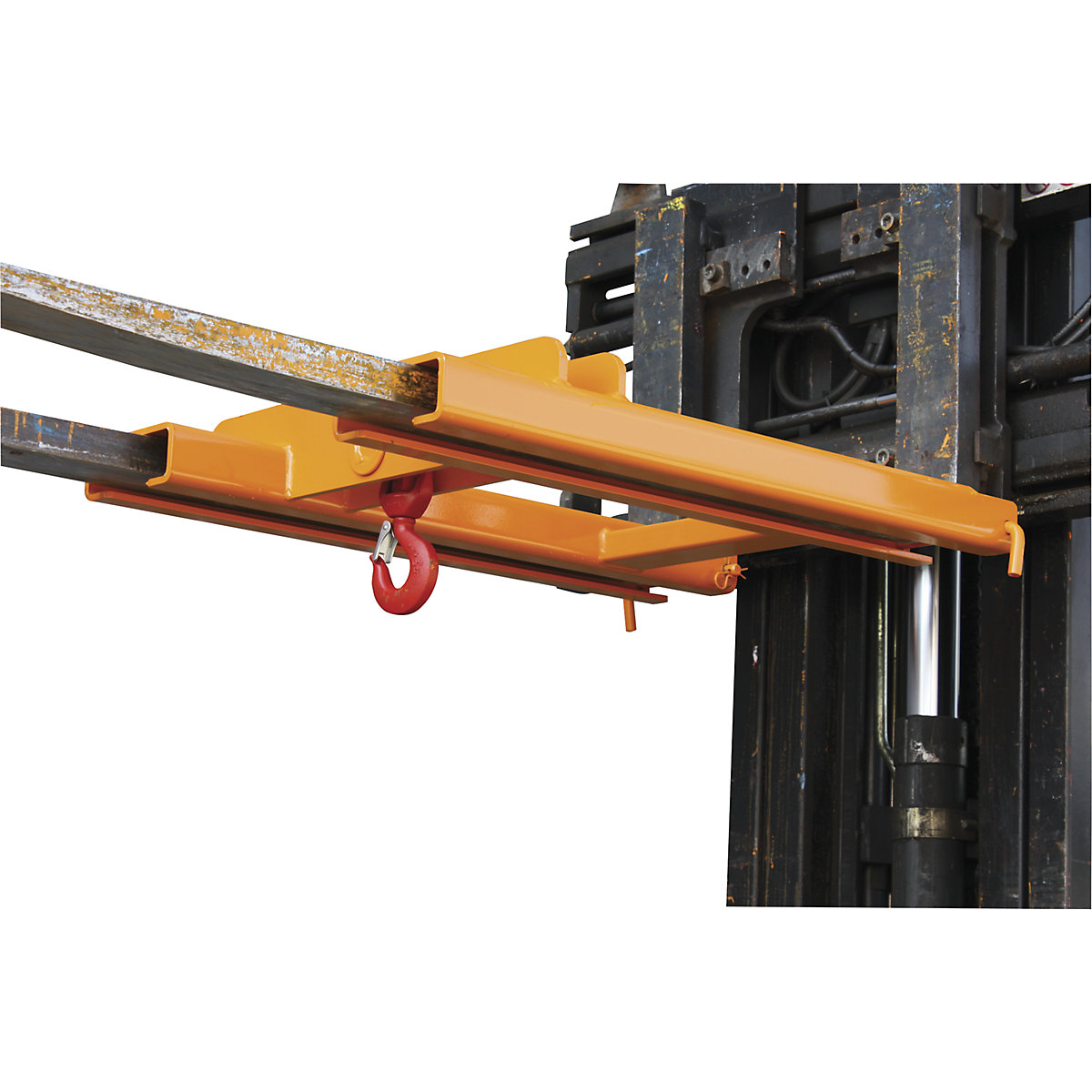 Stacker attachment with load hook – Eichinger