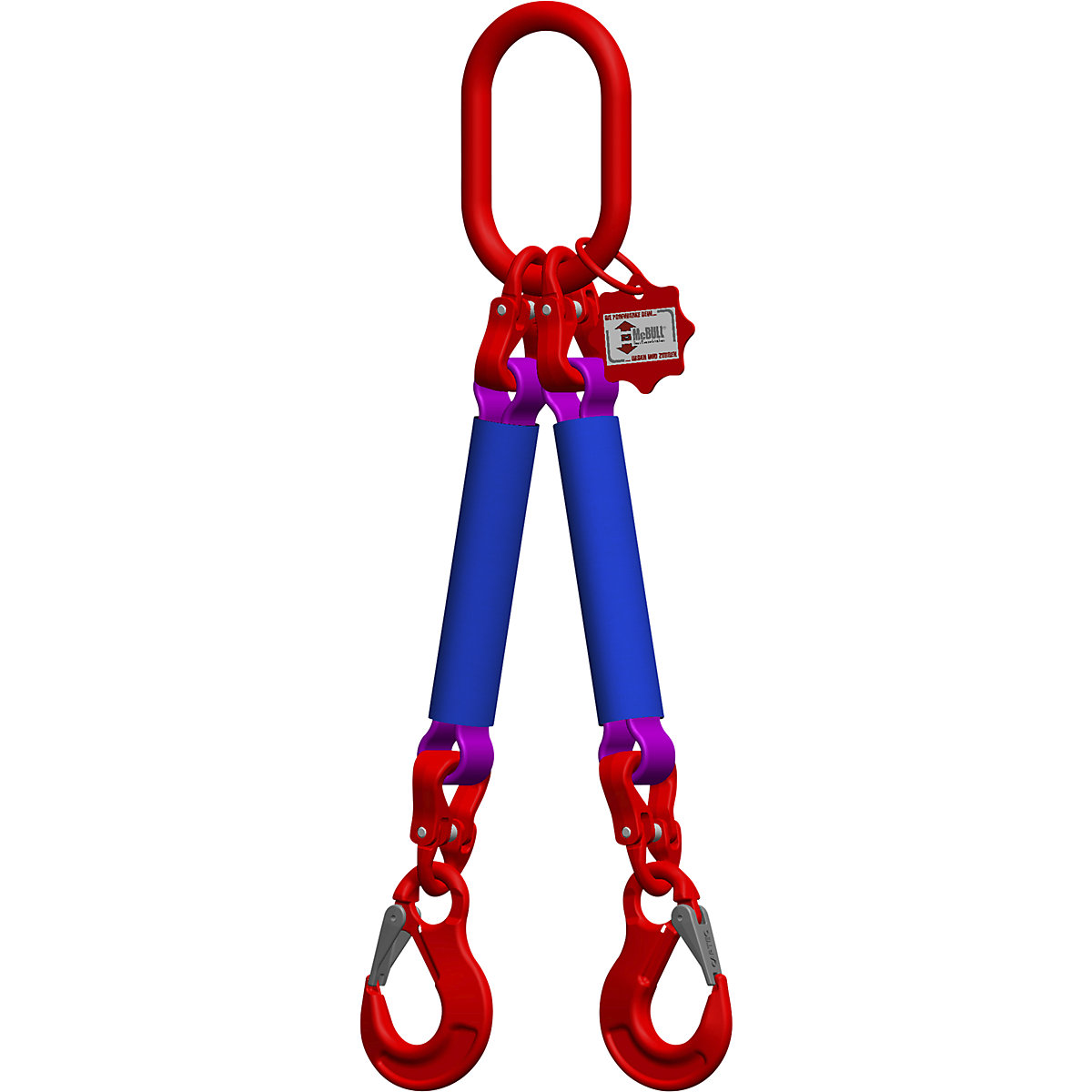 Round sling suspension set