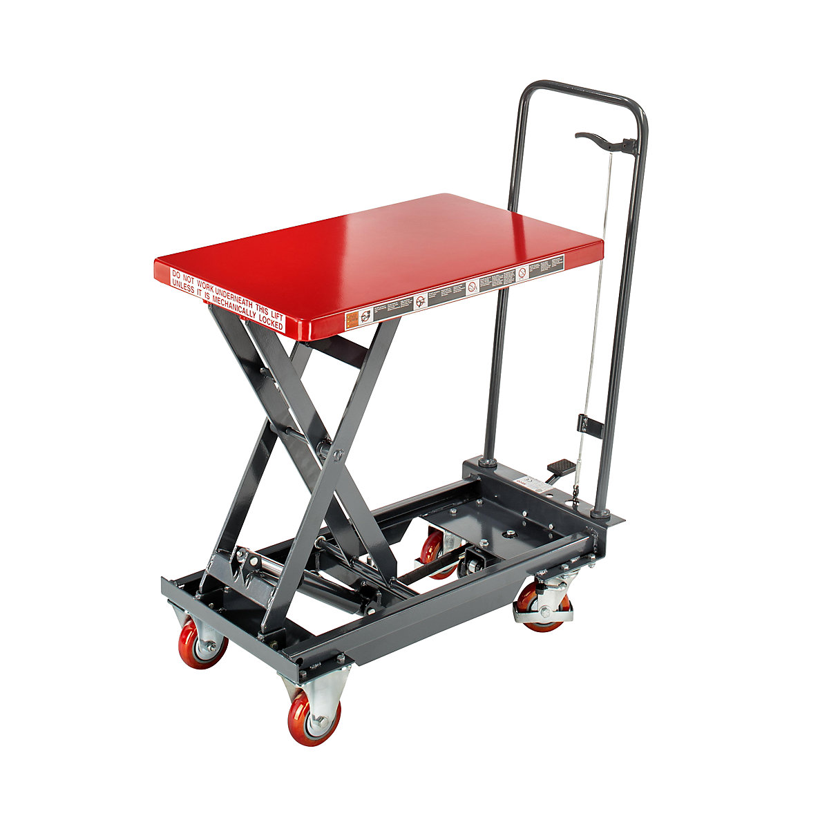 Hub-Plattformwagen eurokraft basic (Produktabbildung 10)-9