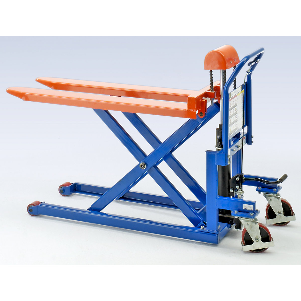 Niederhubwagen mit Gabel, Plattform