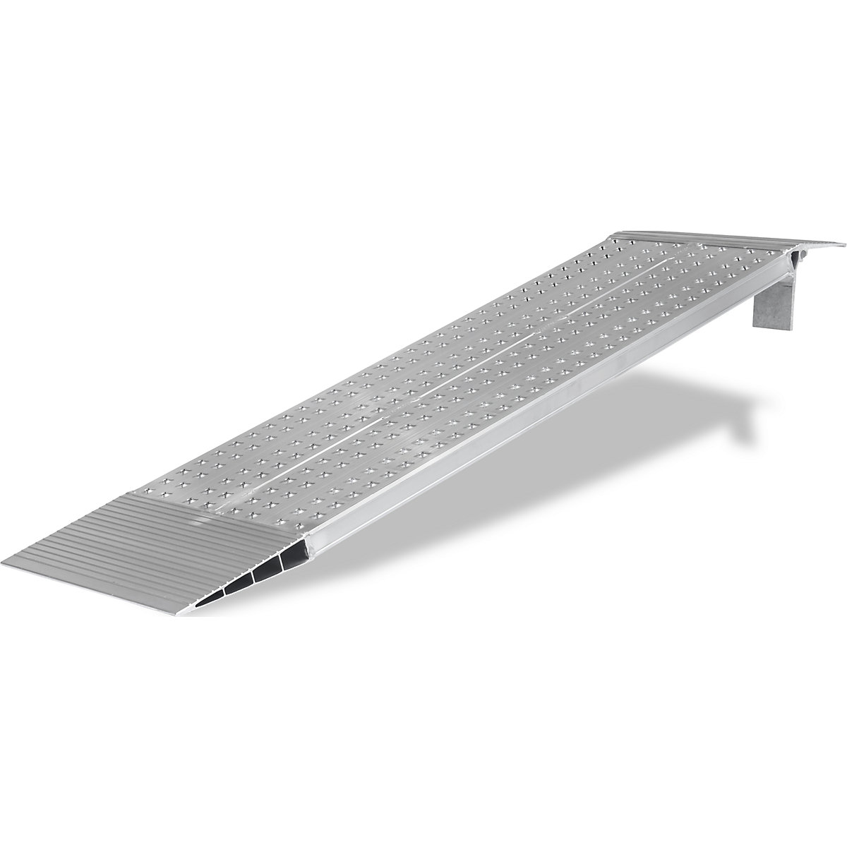 Kaiserkraft Loading Ramp Perforated Aluminum Light-Gray 2500x600mm 3