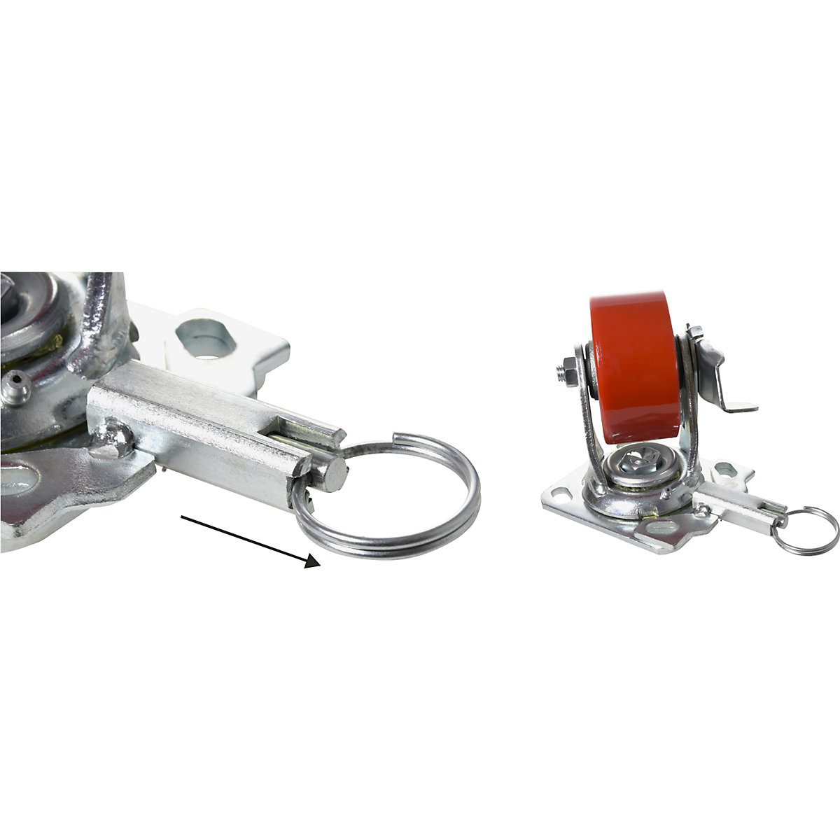 Vrtljivo/fiksno kolo za težka bremena 3 v 1 – Wagner (Slika izdelka 2)-1