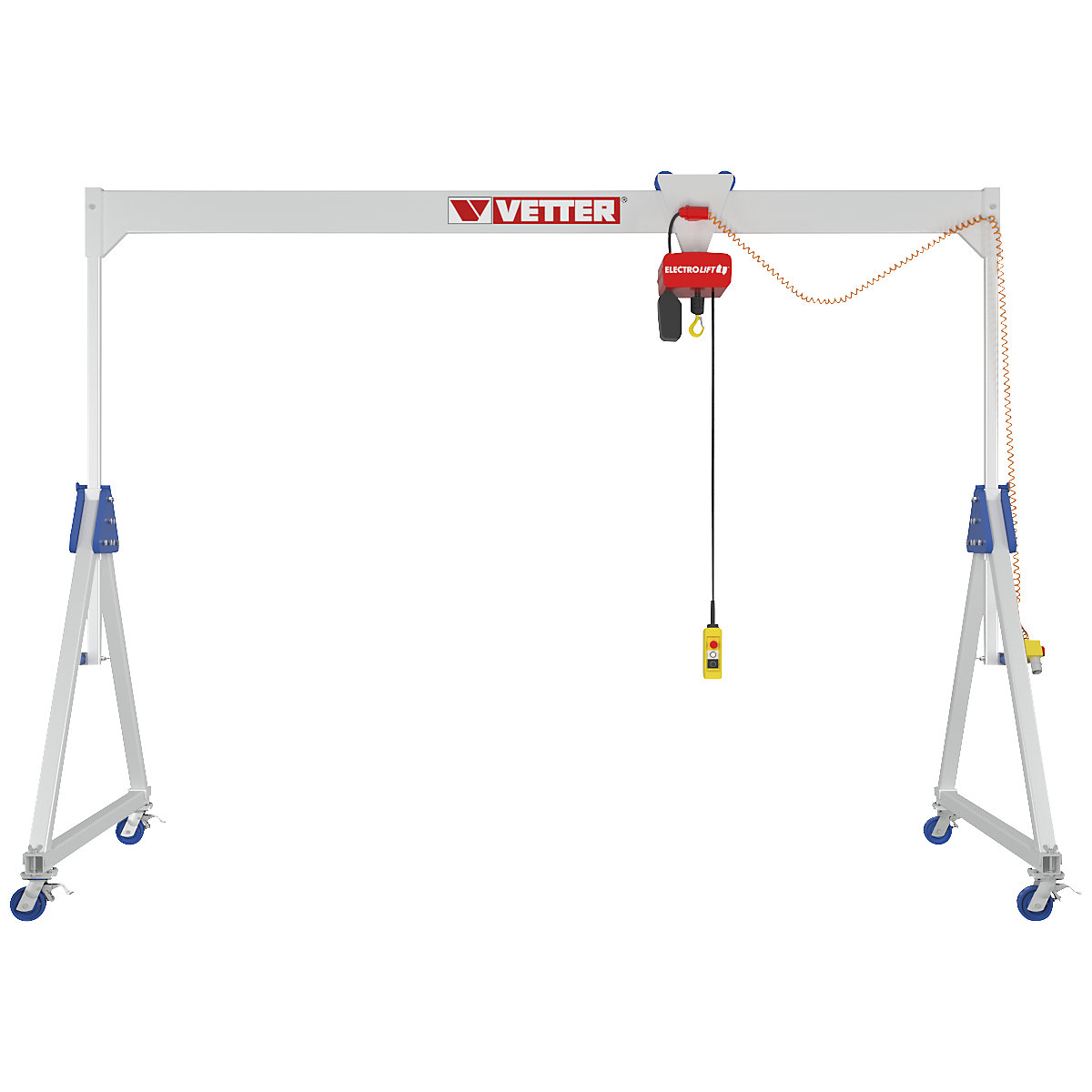 ALU1 aluminium gantry crane - Vetter