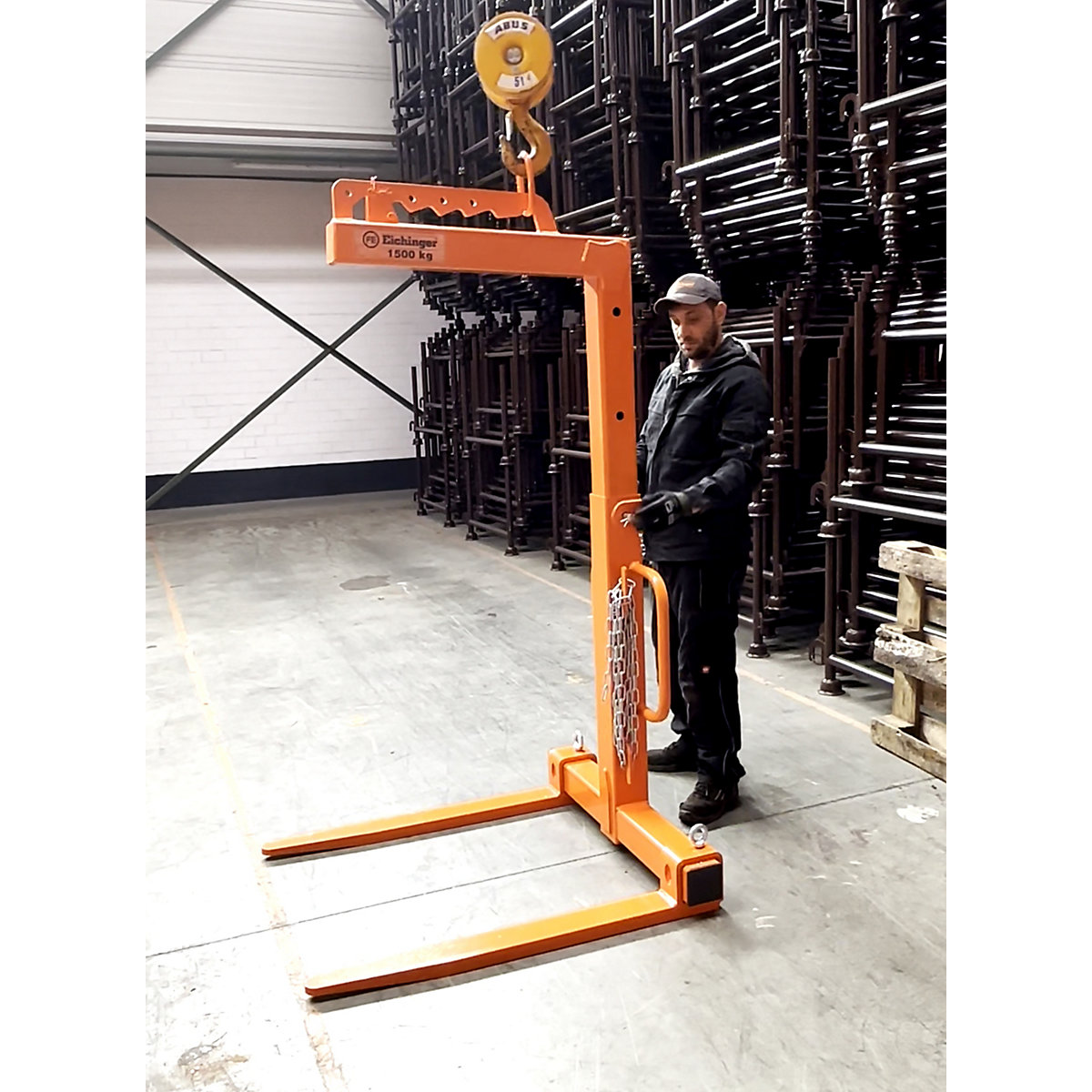 Balanced crane fork, manual – Eichinger (Product illustration 2)-1