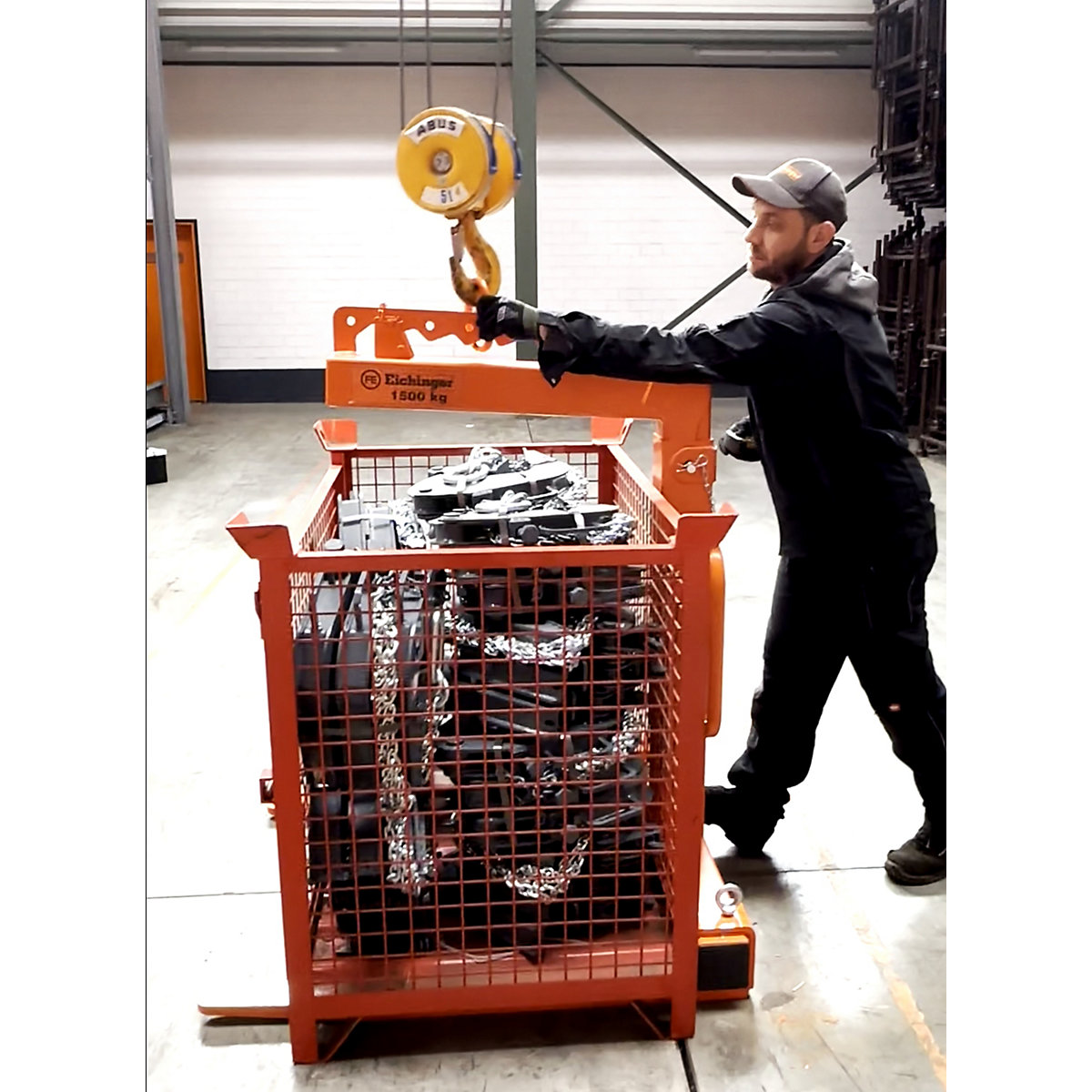 Balanced crane fork, manual – Eichinger (Product illustration 3)-2