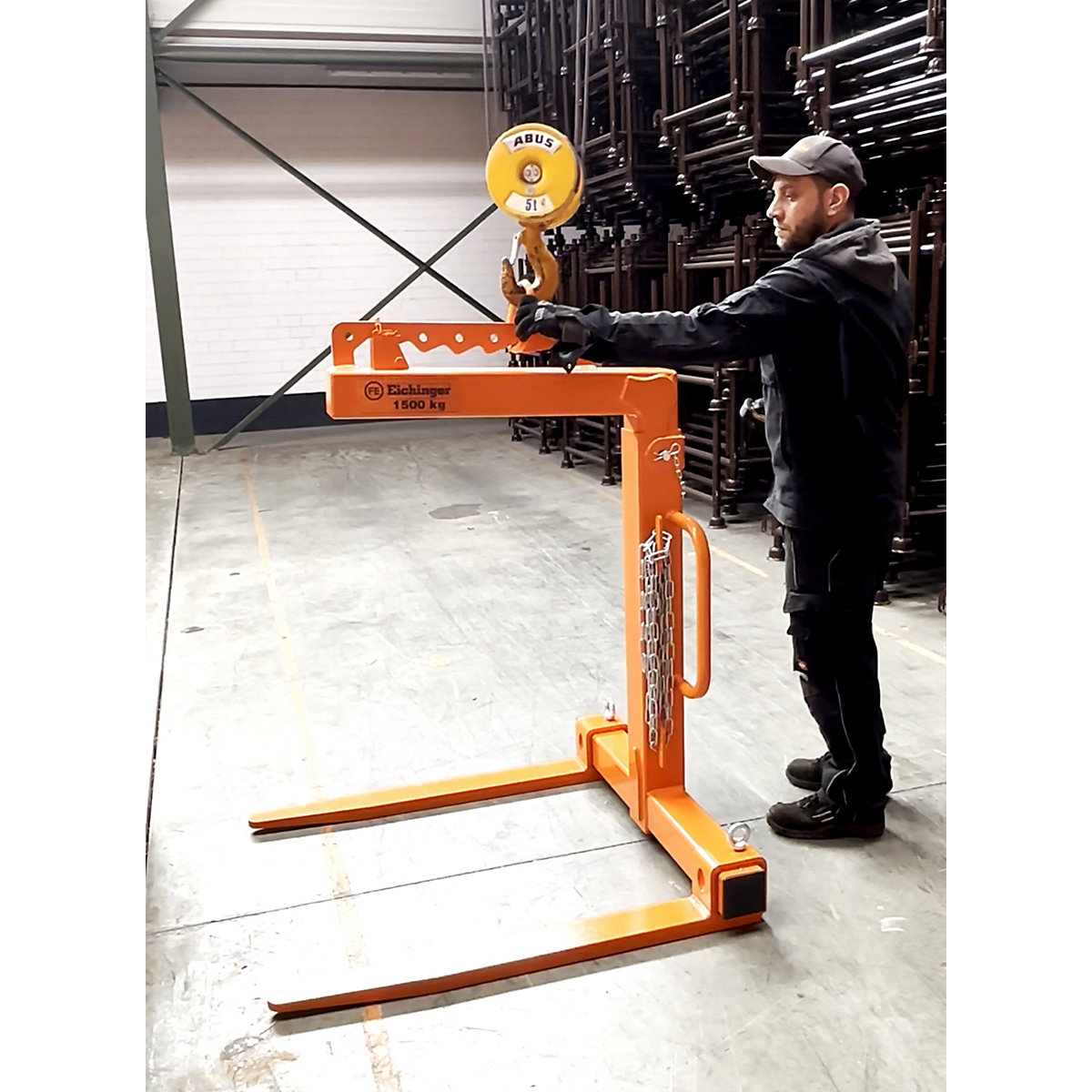 Balanced crane fork, manual – Eichinger (Product illustration 5)-4