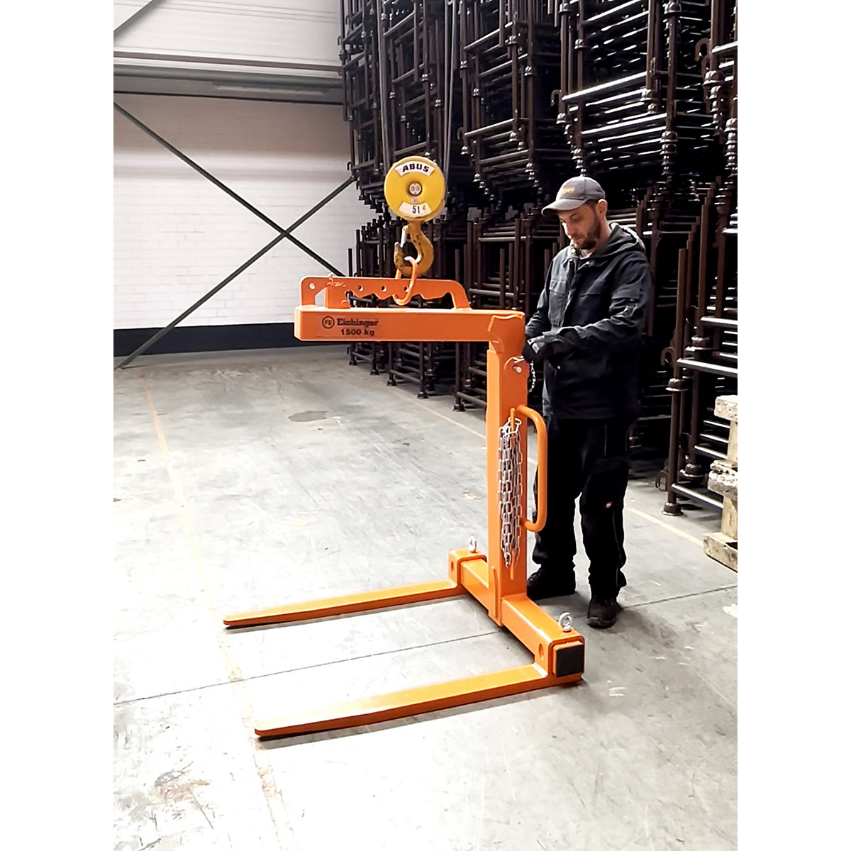 Balanced crane fork, manual – Eichinger (Product illustration 7)-6