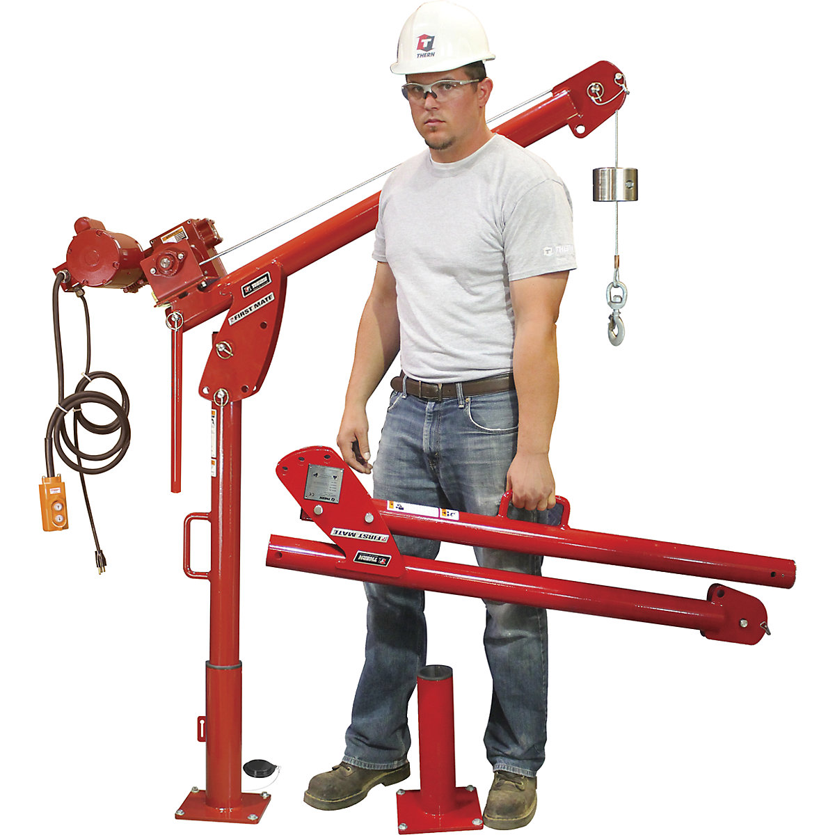 First Mate portable davit crane – Thern (Product illustration 3)-2