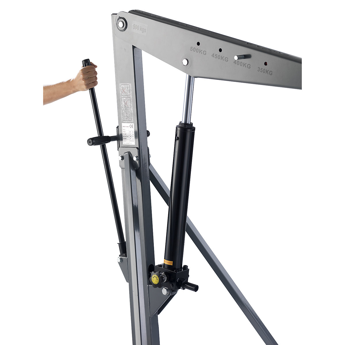 GREY workshop crane – eurokraft basic (Product illustration 6)-5
