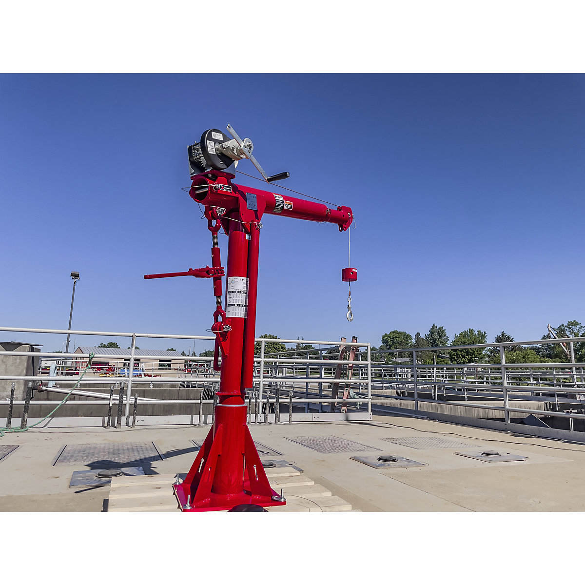 Portable davit crane – Thern (Product illustration 3)-2