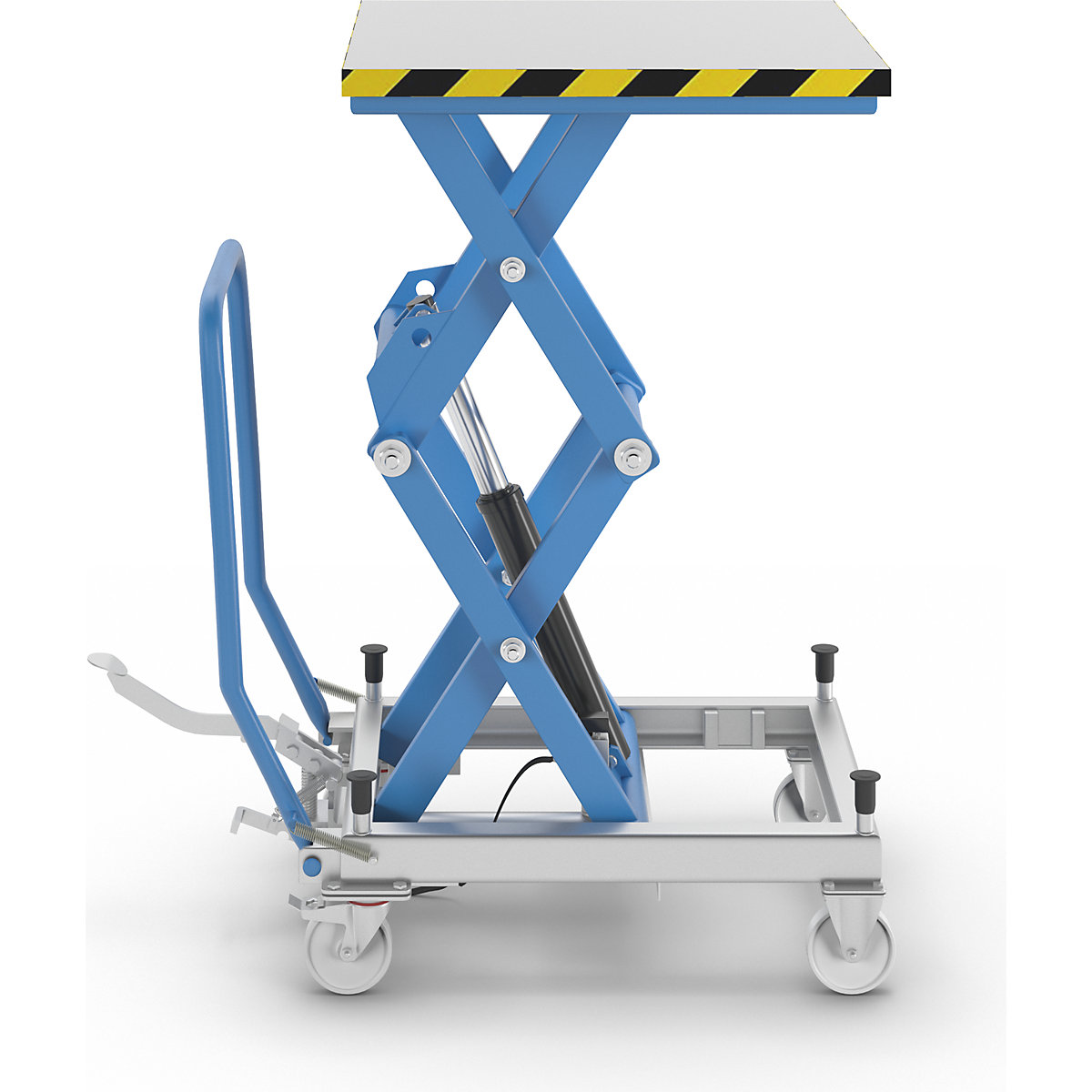Double scissor lifting platform truck – eurokraft pro (Product illustration 4)-3