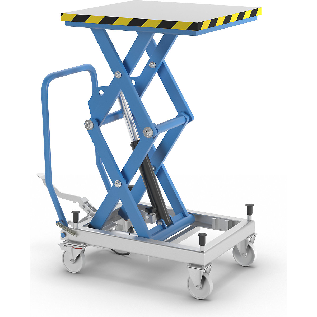 Double scissor lifting platform truck – eurokraft pro (Product illustration 6)-5
