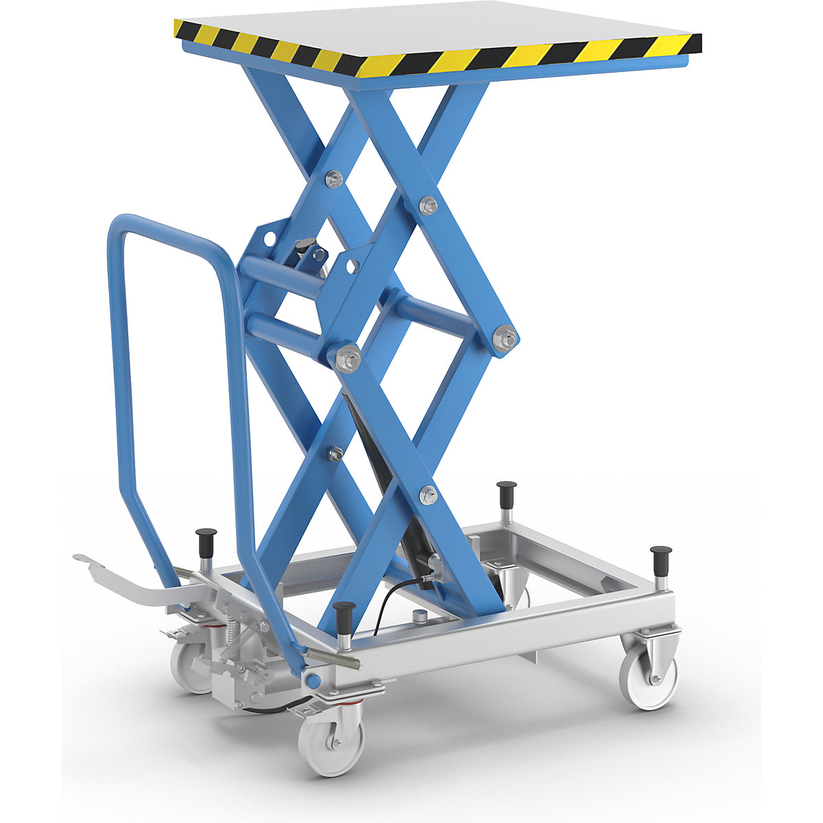 Double scissor lifting platform truck – eurokraft pro