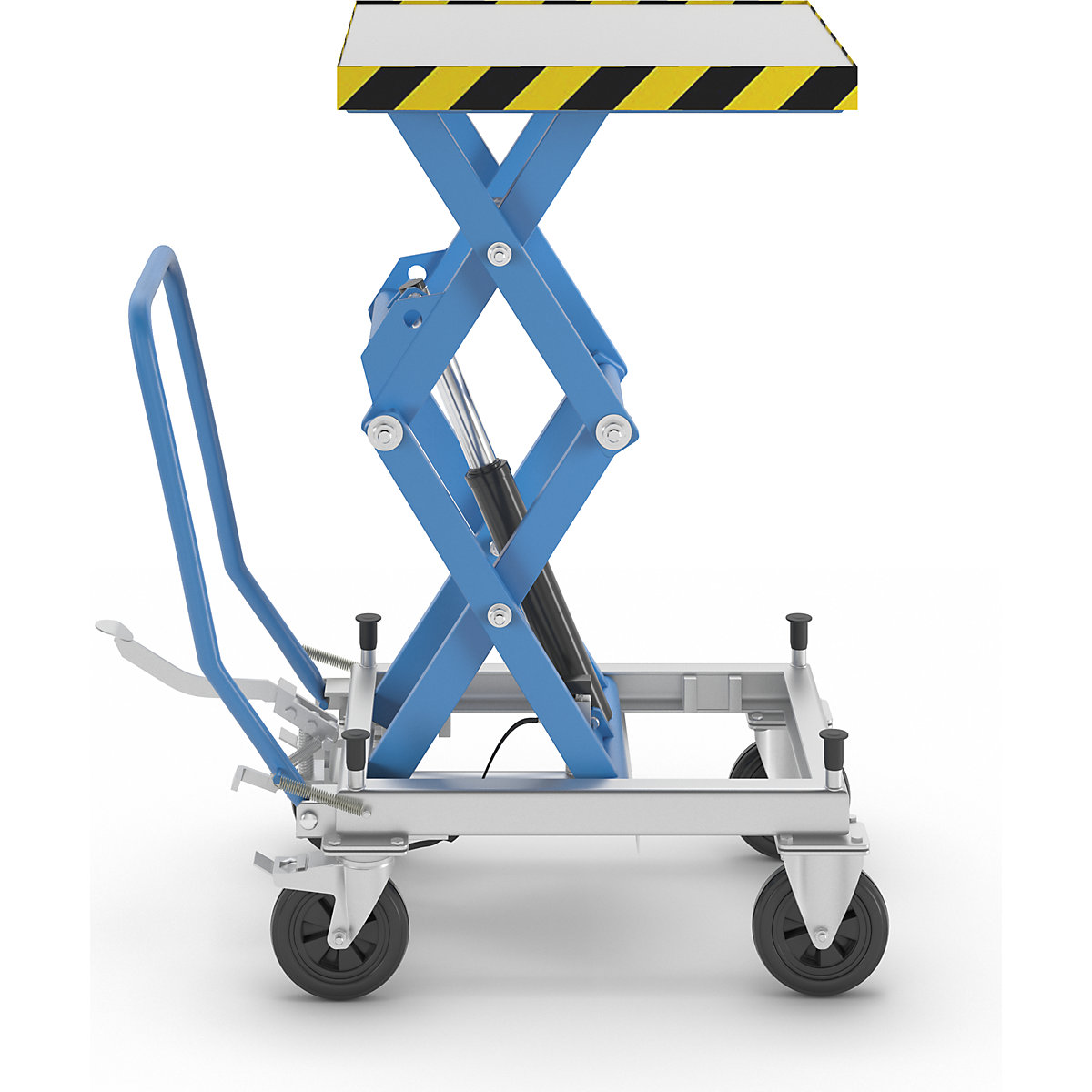 Double scissor lifting platform truck – eurokraft pro (Product illustration 4)-3