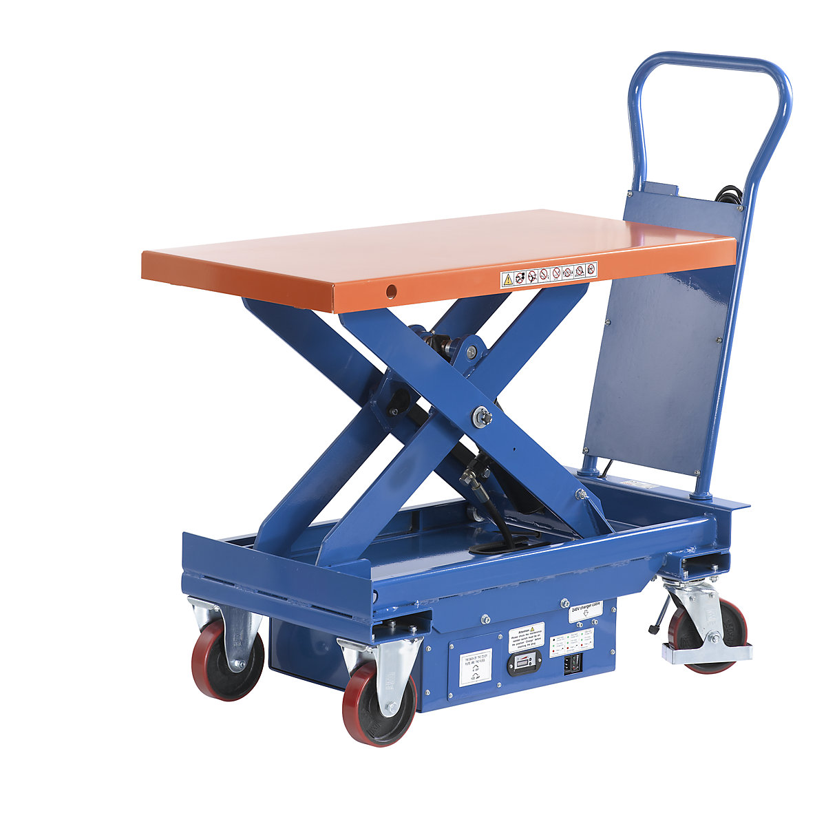 Lifting platform trolley, electric (Product illustration 2)-1