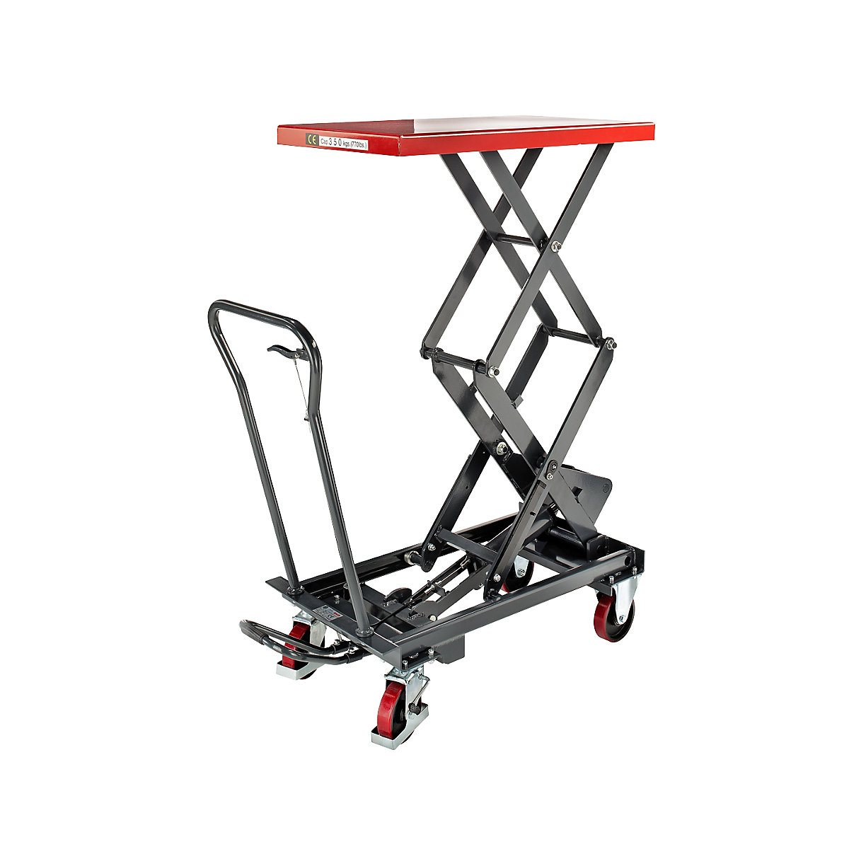 Lifting platform trolley – eurokraft basic (Product illustration 14)-13