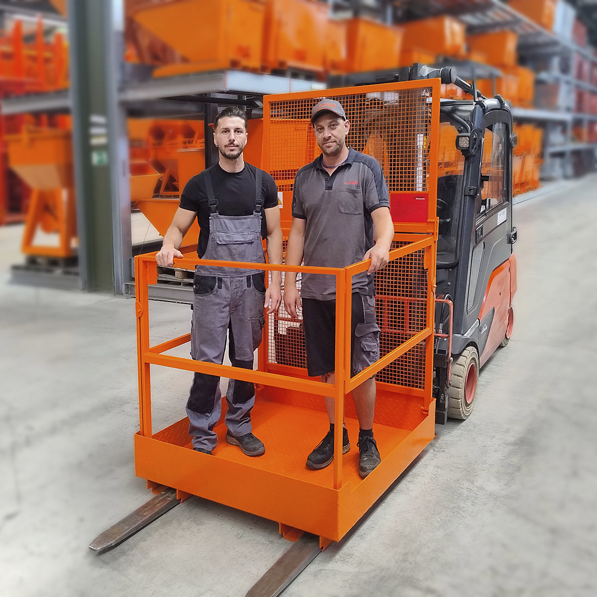 Access safety platform, for disassembly – Eichinger (Product illustration 4)-3