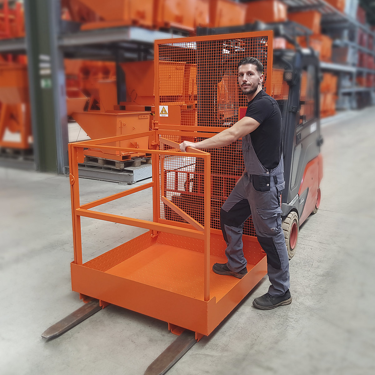 Access safety platform, for disassembly – Eichinger (Product illustration 5)-4