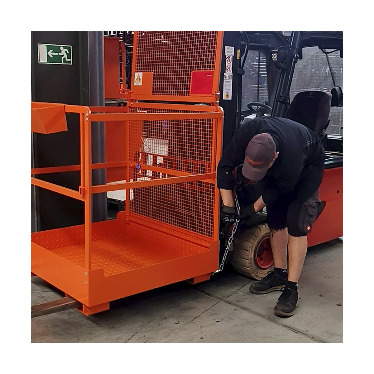 Work basket, for stackers – Eichinger (Product illustration 4)-3