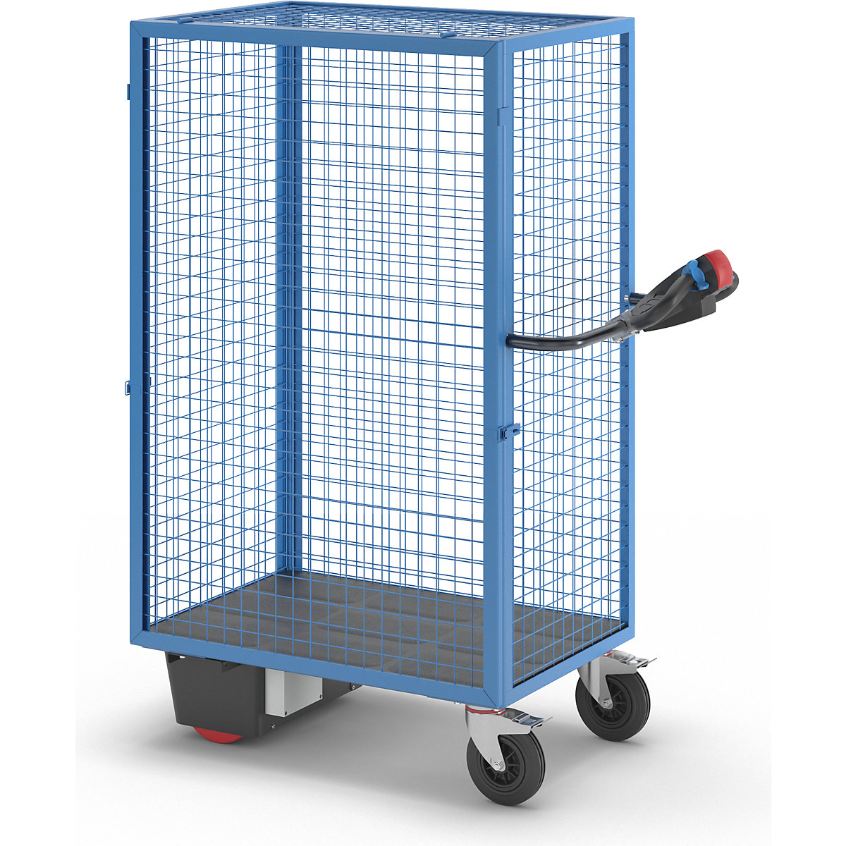 Cărucior etajat cu motor electric – eurokraft pro (Imagine produs 10)-9