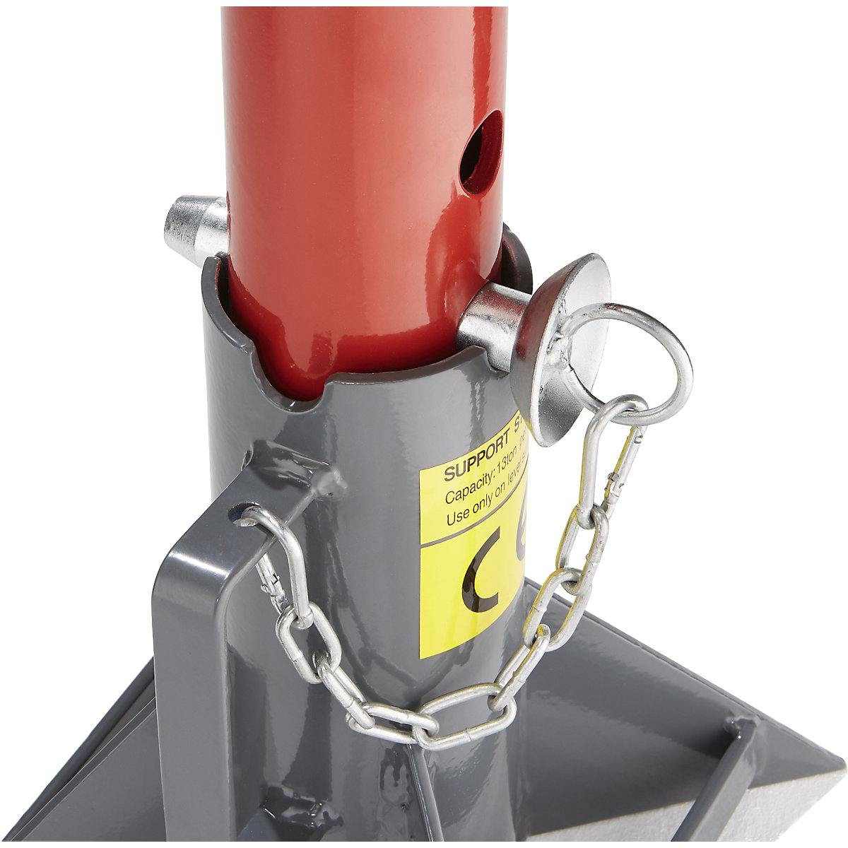 Potporna postolja GREY, 1 par – eurokraft basic (Prikaz proizvoda 2)-1