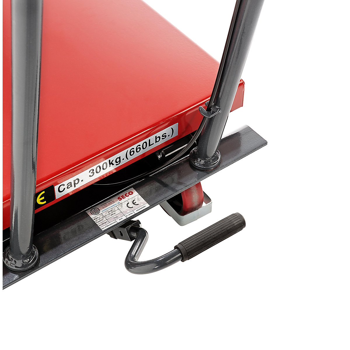 Kolica s podiznom platformom – eurokraft basic (Prikaz proizvoda 8)-7