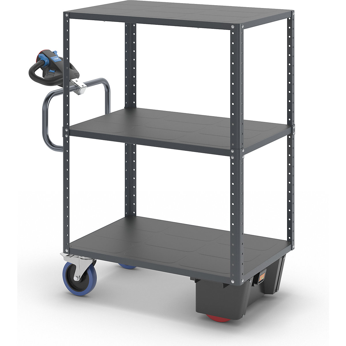 Policový vozík CustomLine s elektropohonom – eurokraft pro (Zobrazenie produktu 16)-15