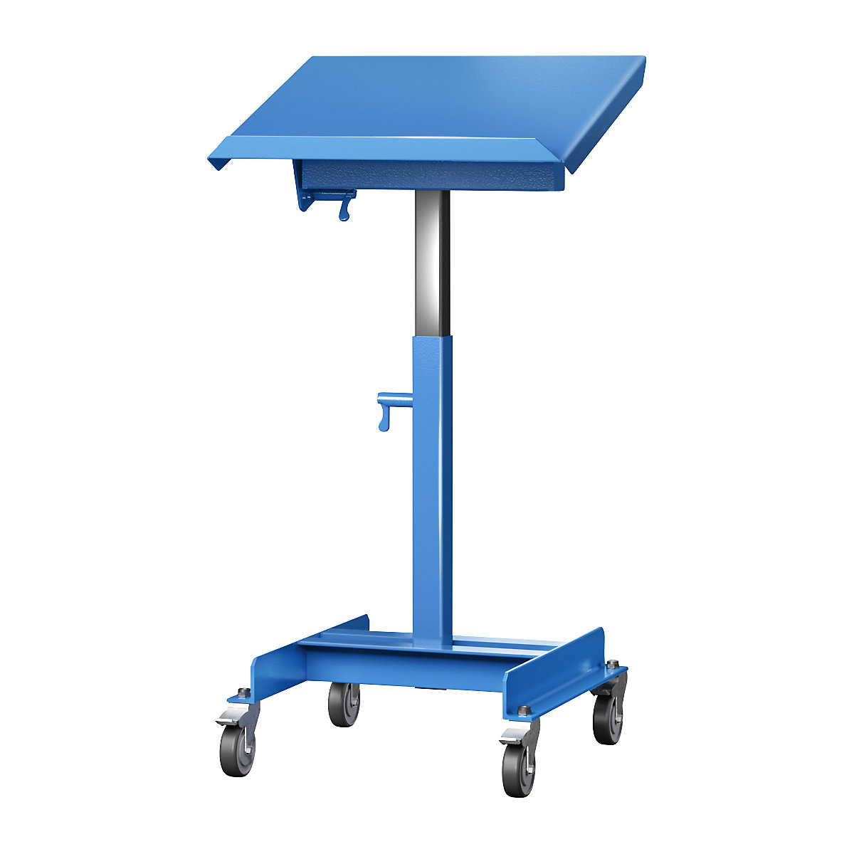 Stojan na materiál, nosnosť 150 kg, pojazdný – eurokraft pro (Zobrazenie produktu 4)-3