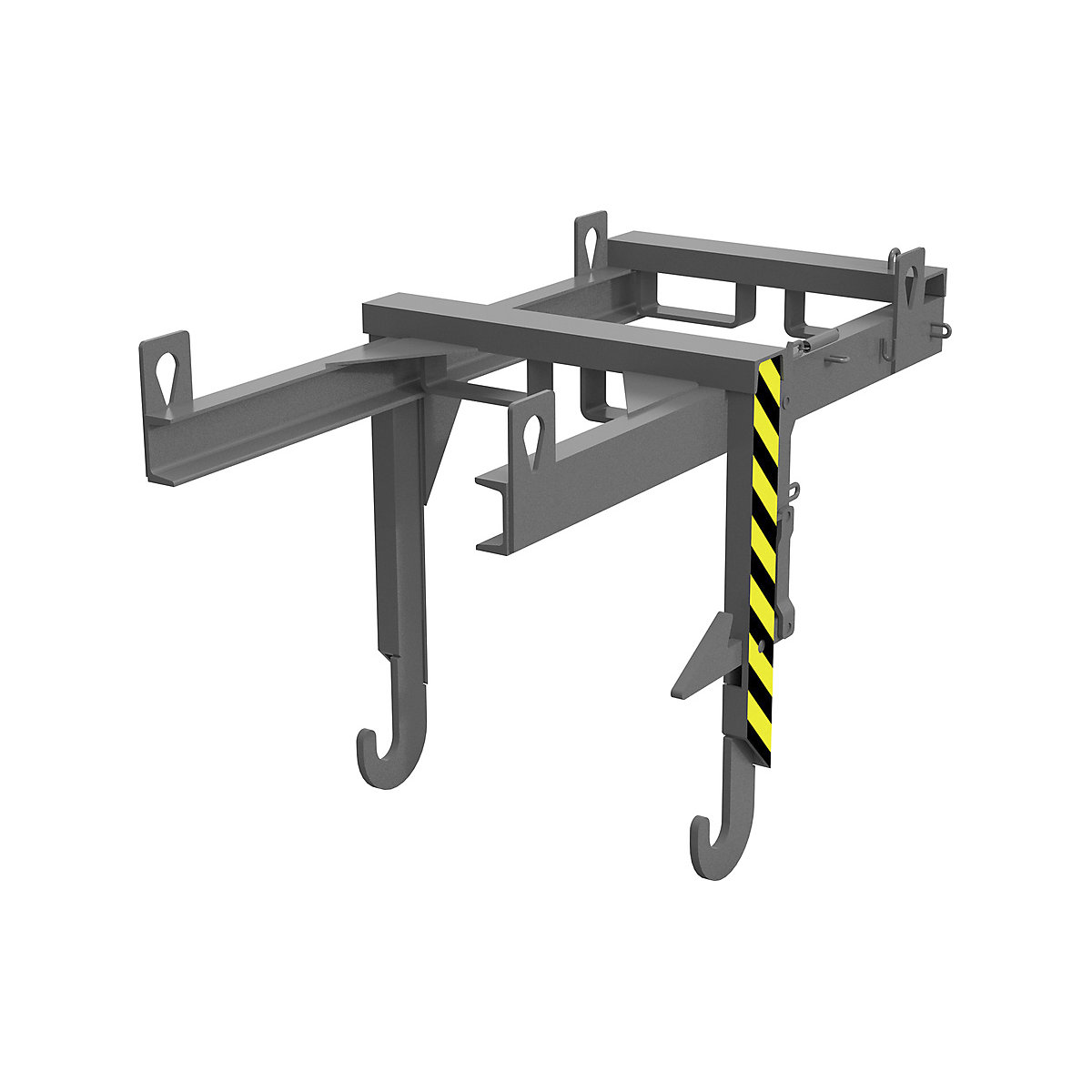 Heftruck-kieptraverse voor kiep- en stapelbakken – eurokraft pro (Productafbeelding 6)-5