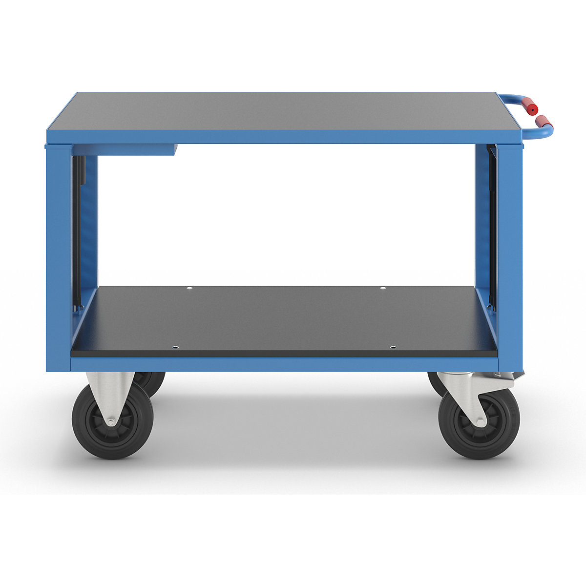 Assembly trolley, electrically height adjustable – eurokraft pro (Product illustration 9)-8