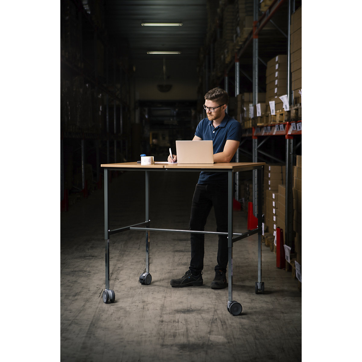 ERGO table trolley – Kongamek (Product illustration 3)-2