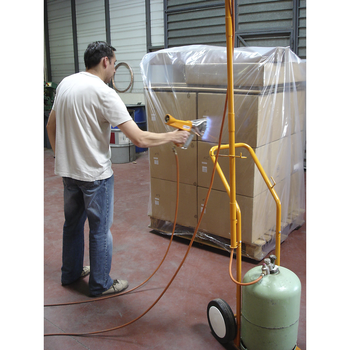 Professional gas cylinder trolley (Product illustration 3)-2