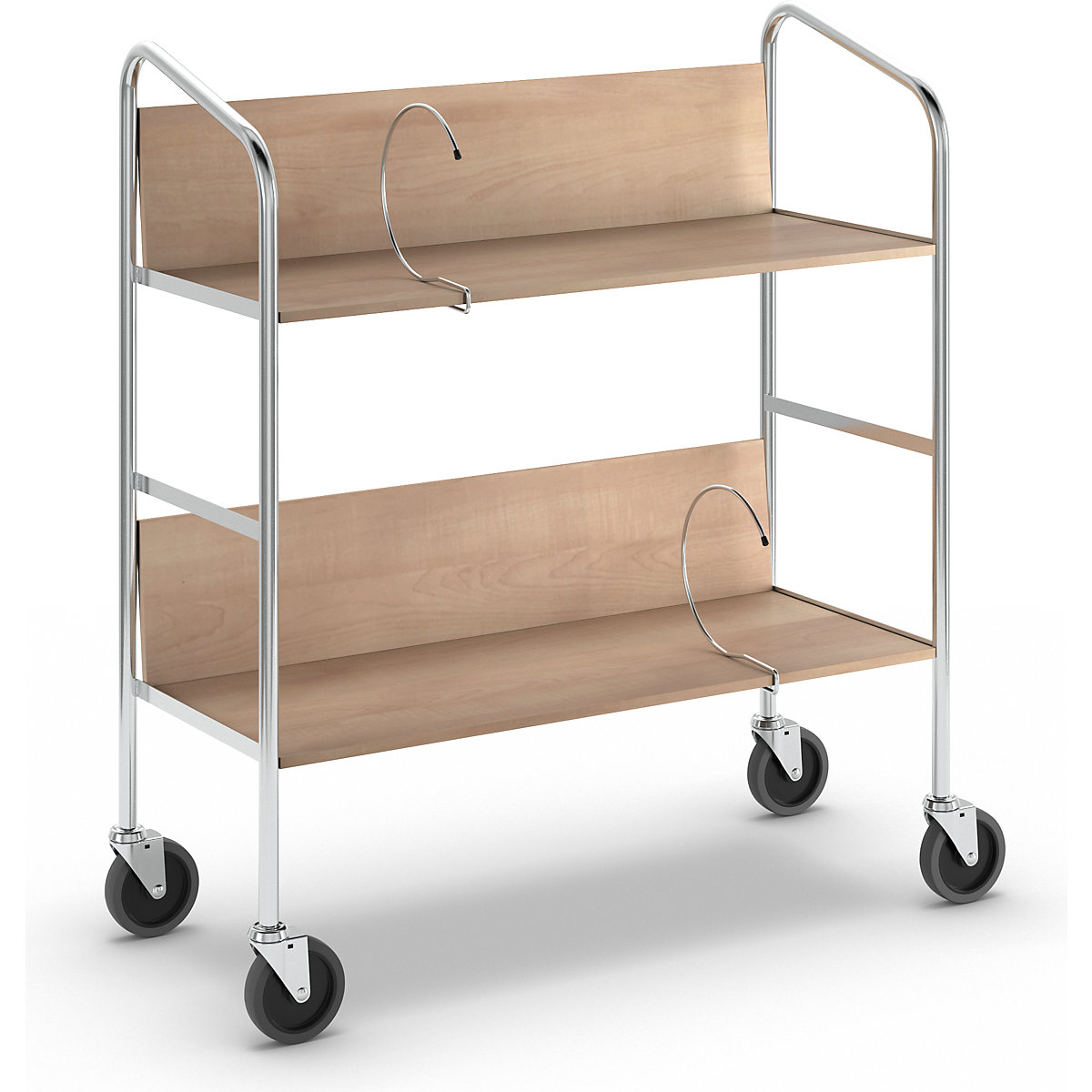 File trolley, chrome plated – HelgeNyberg