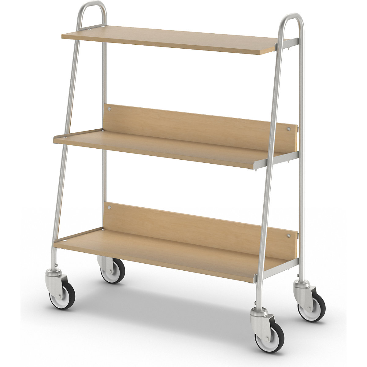 Folder trolley with 2 shelves (Product illustration 8)-7