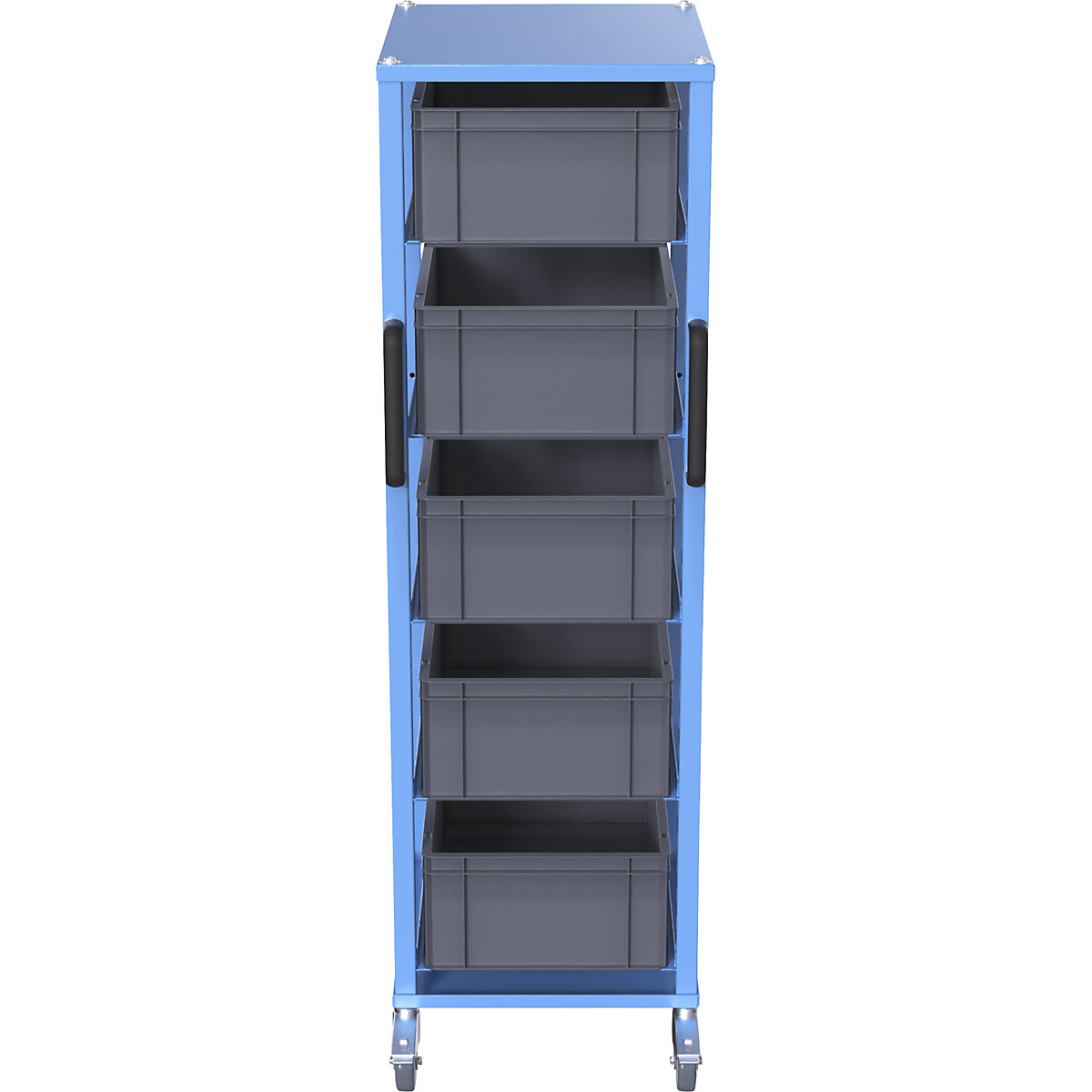CustomLine Euro platform trolley – eurokraft pro (Product illustration 7)-6