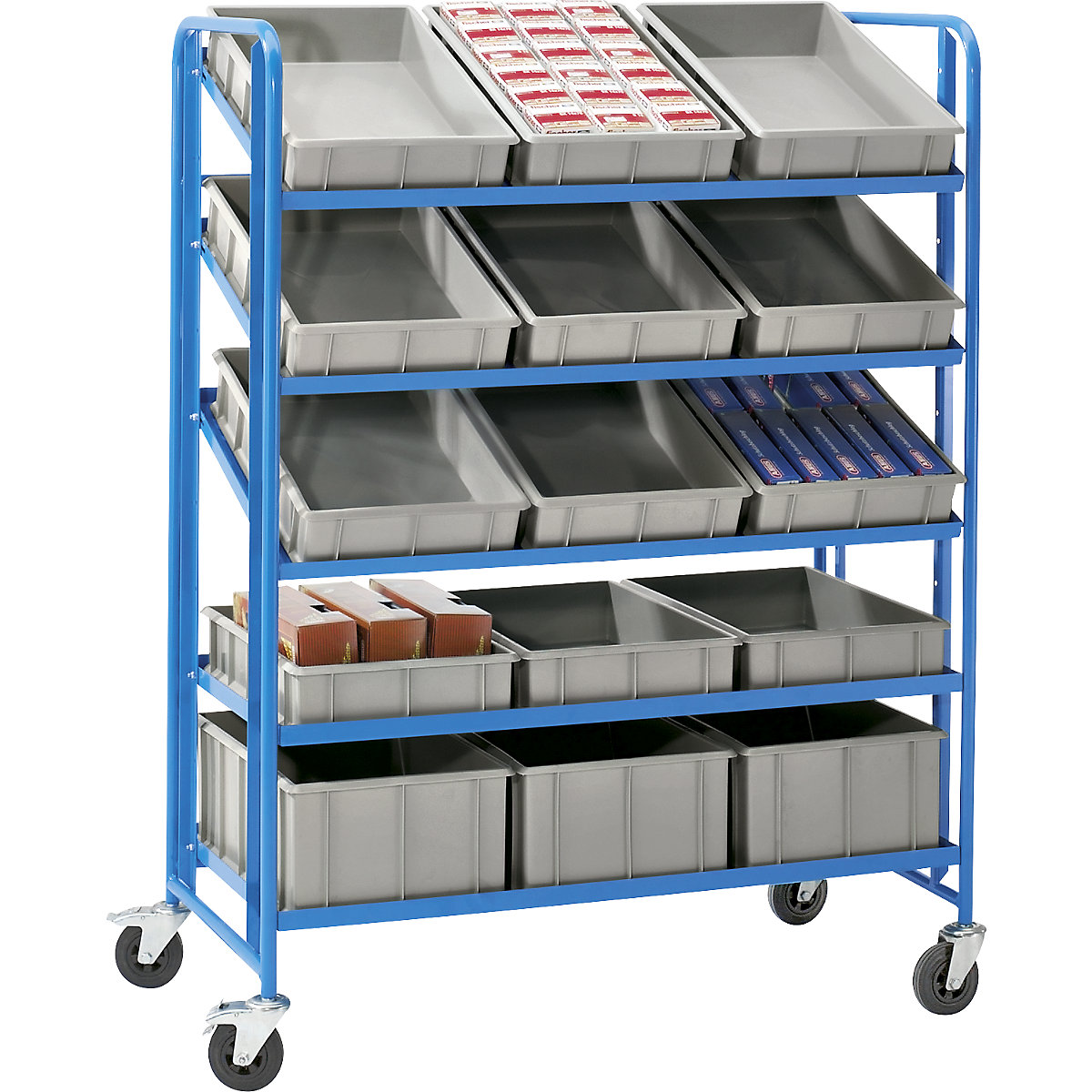 Euro container shelf truck – eurokraft pro (Product illustration 2)-1