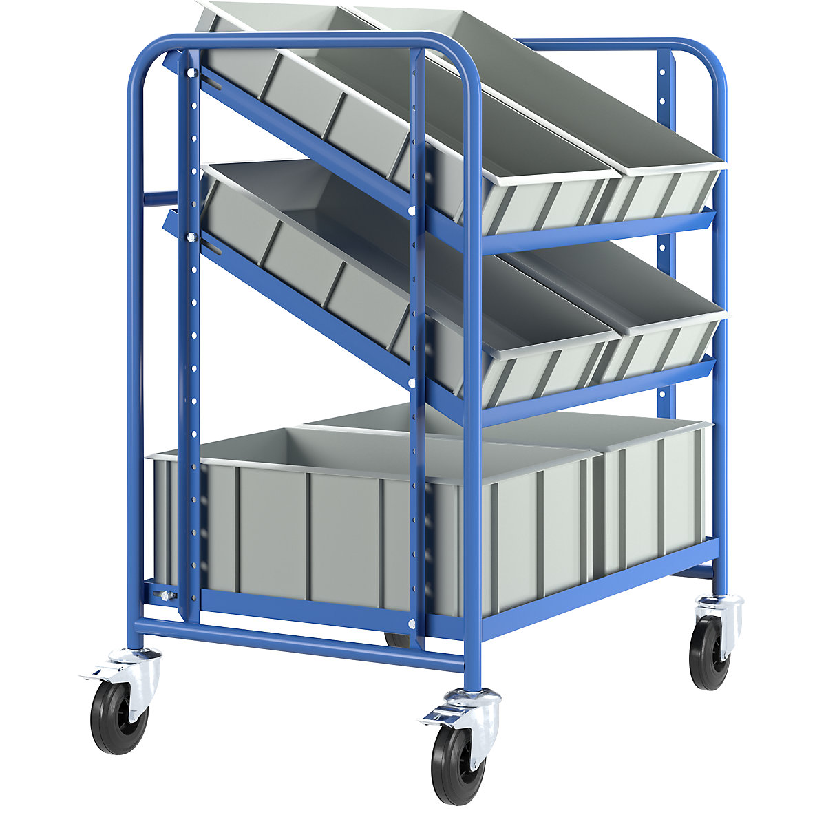 Euro container shelf truck – eurokraft pro (Product illustration 3)-2