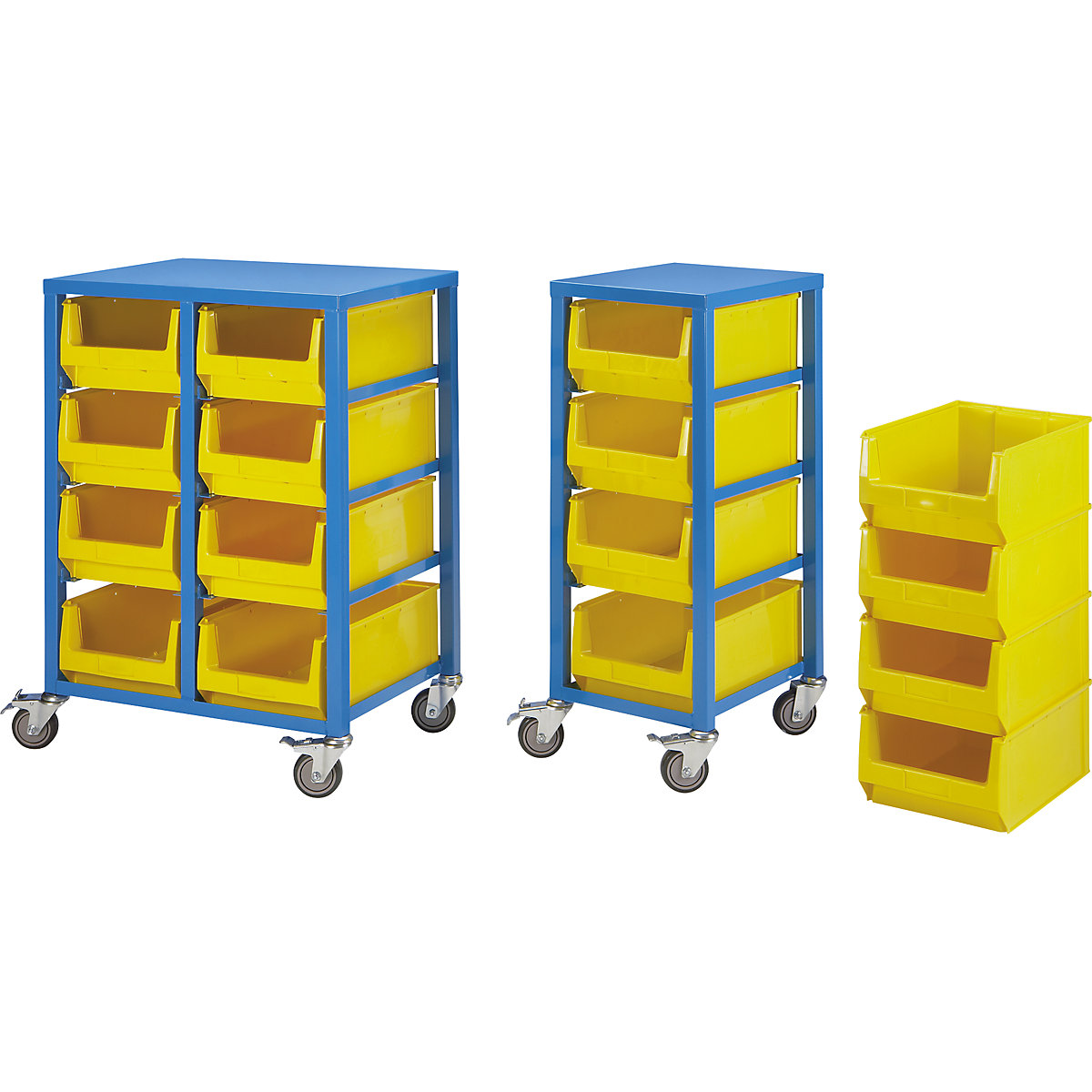 Order picking trolley – eurokraft pro (Product illustration 2)-1