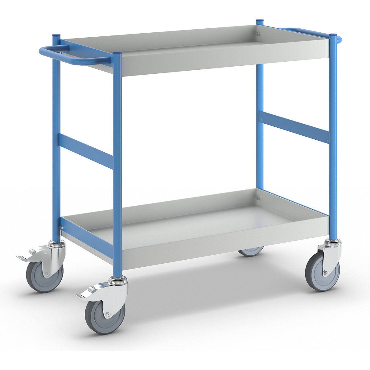 Service trolley with trays - eurokraft pro