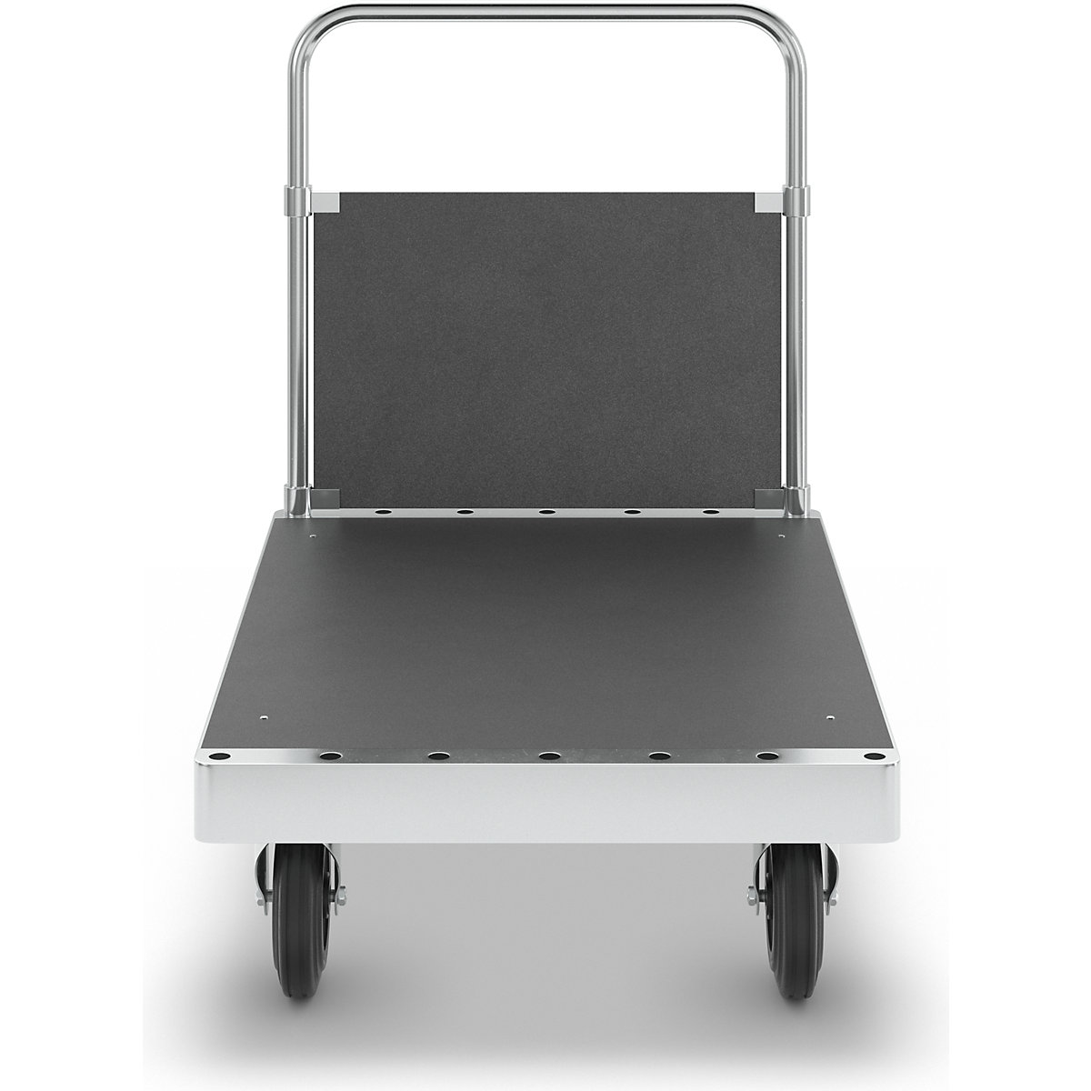 JUMBO zinc plated platform truck – Kongamek (Product illustration 3)-2