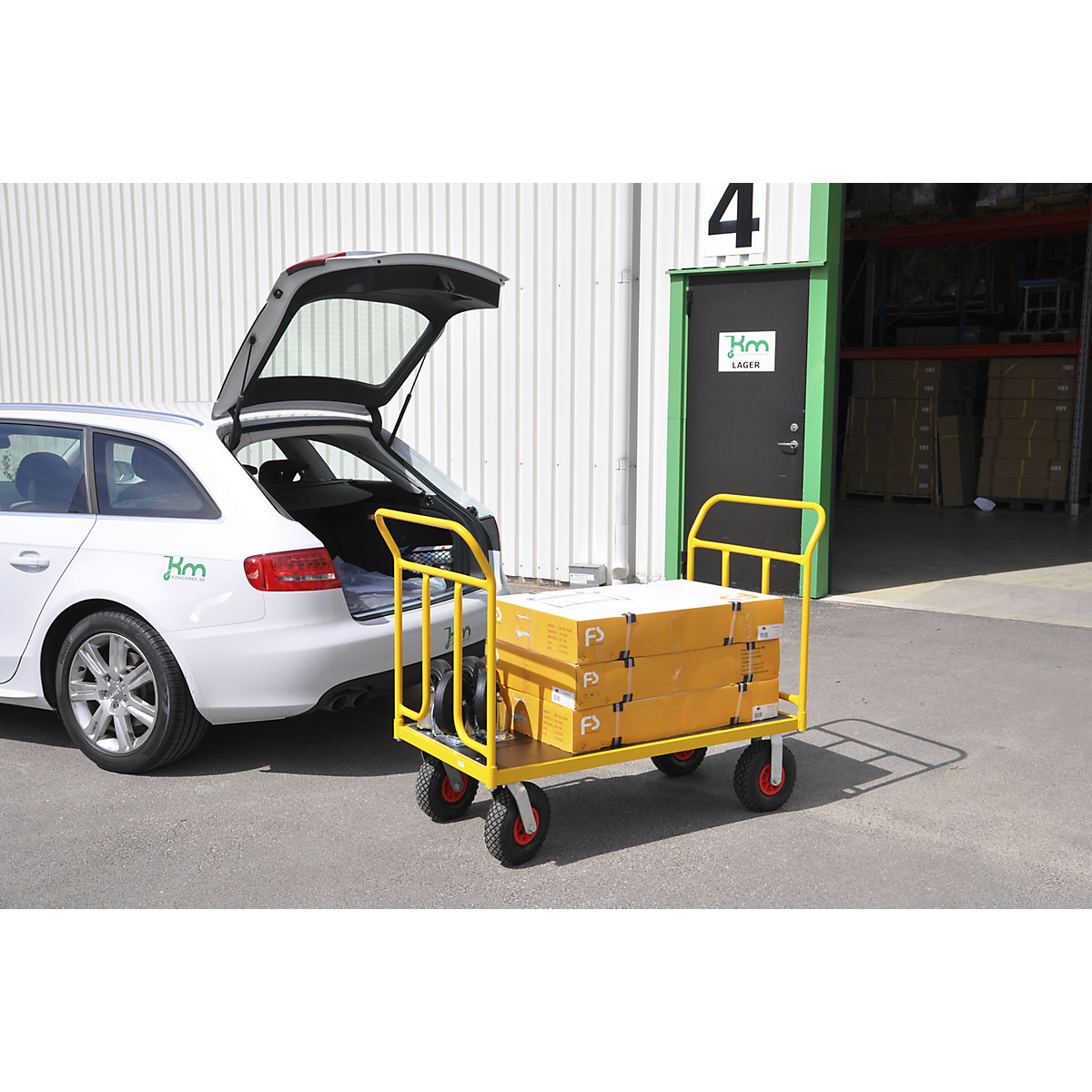 KM144 platform truck – Kongamek (Product illustration 4)-3