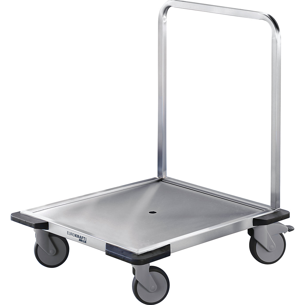 Stainless steel platform truck – eurokraft pro (Product illustration 2)-1