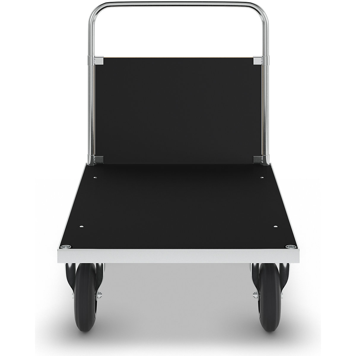 Zinc plated platform truck – Kongamek (Product illustration 4)-3