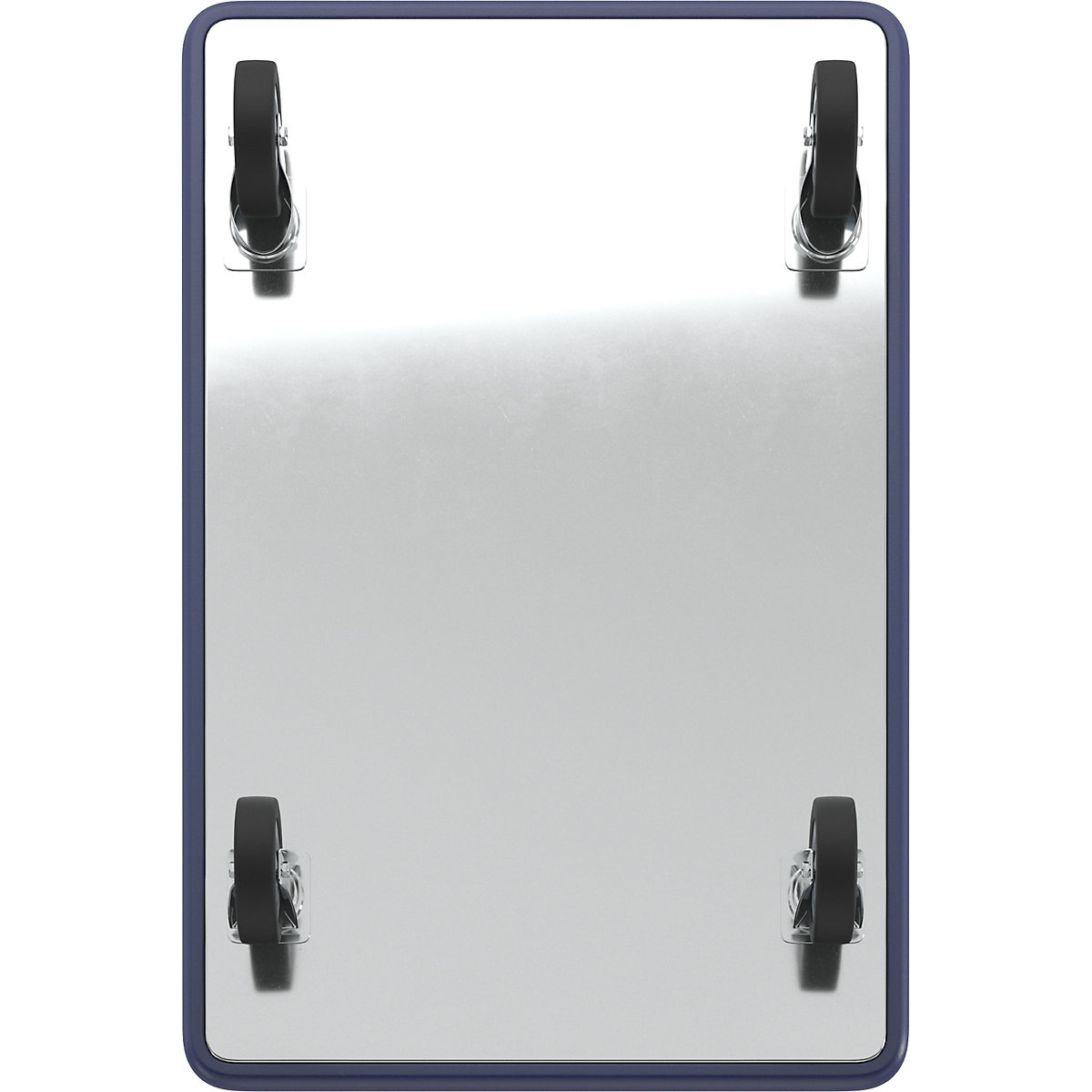 Zinc plated platform truck (Product illustration 7)-6